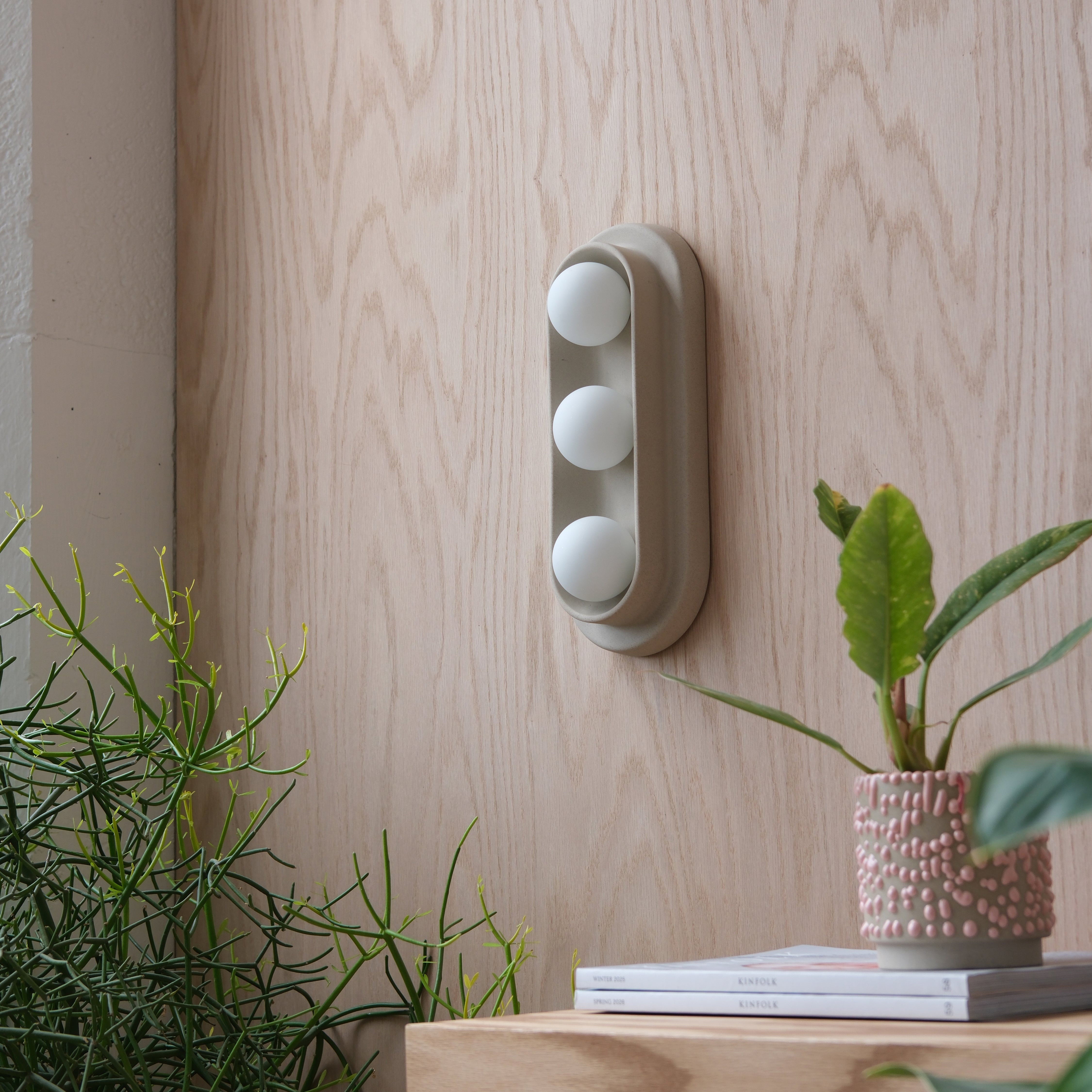 Q Triple Sconce by Misewell - product image 6 for Resin Society