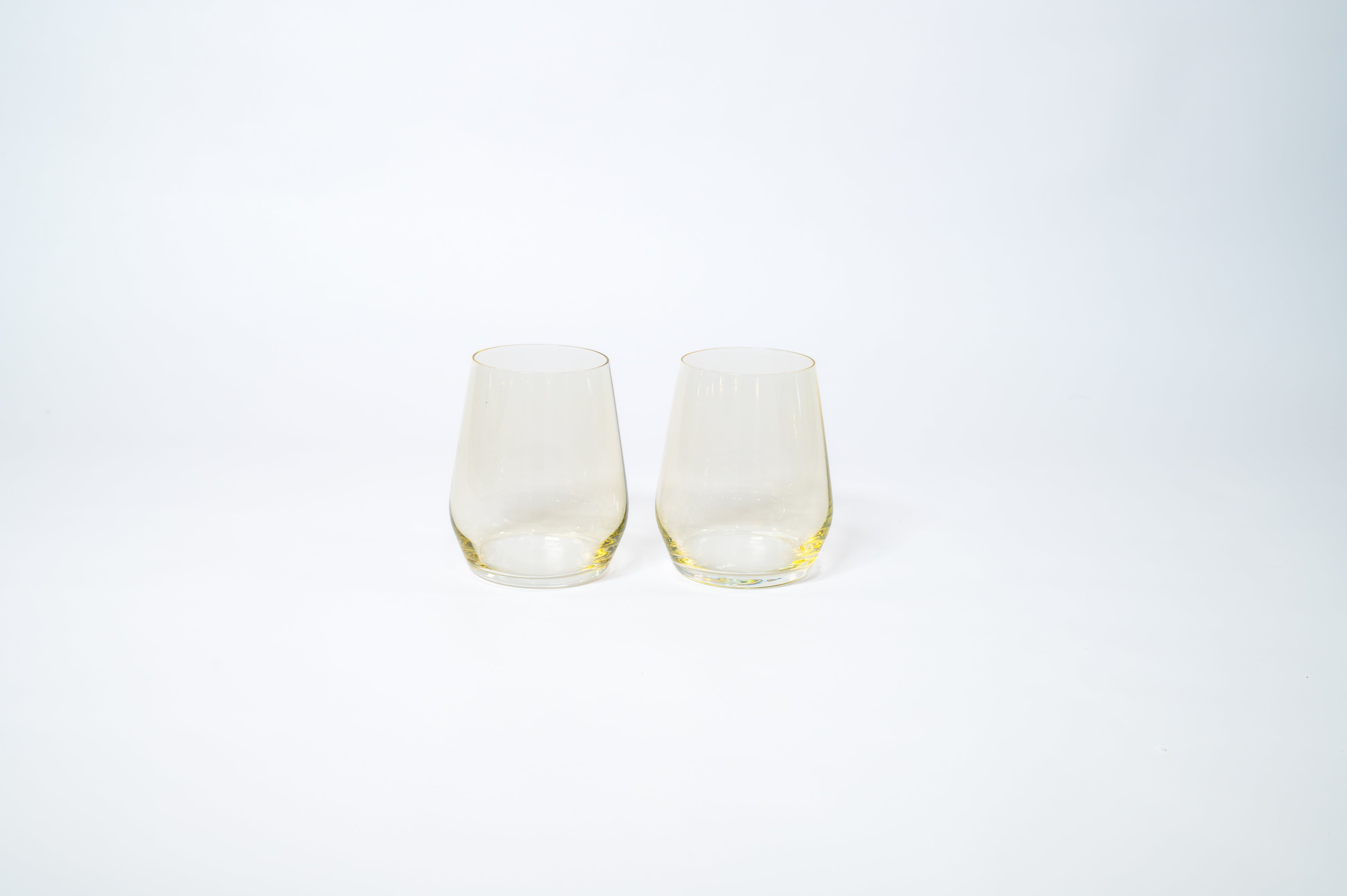 Lemon Drop - Colored Wine Glass