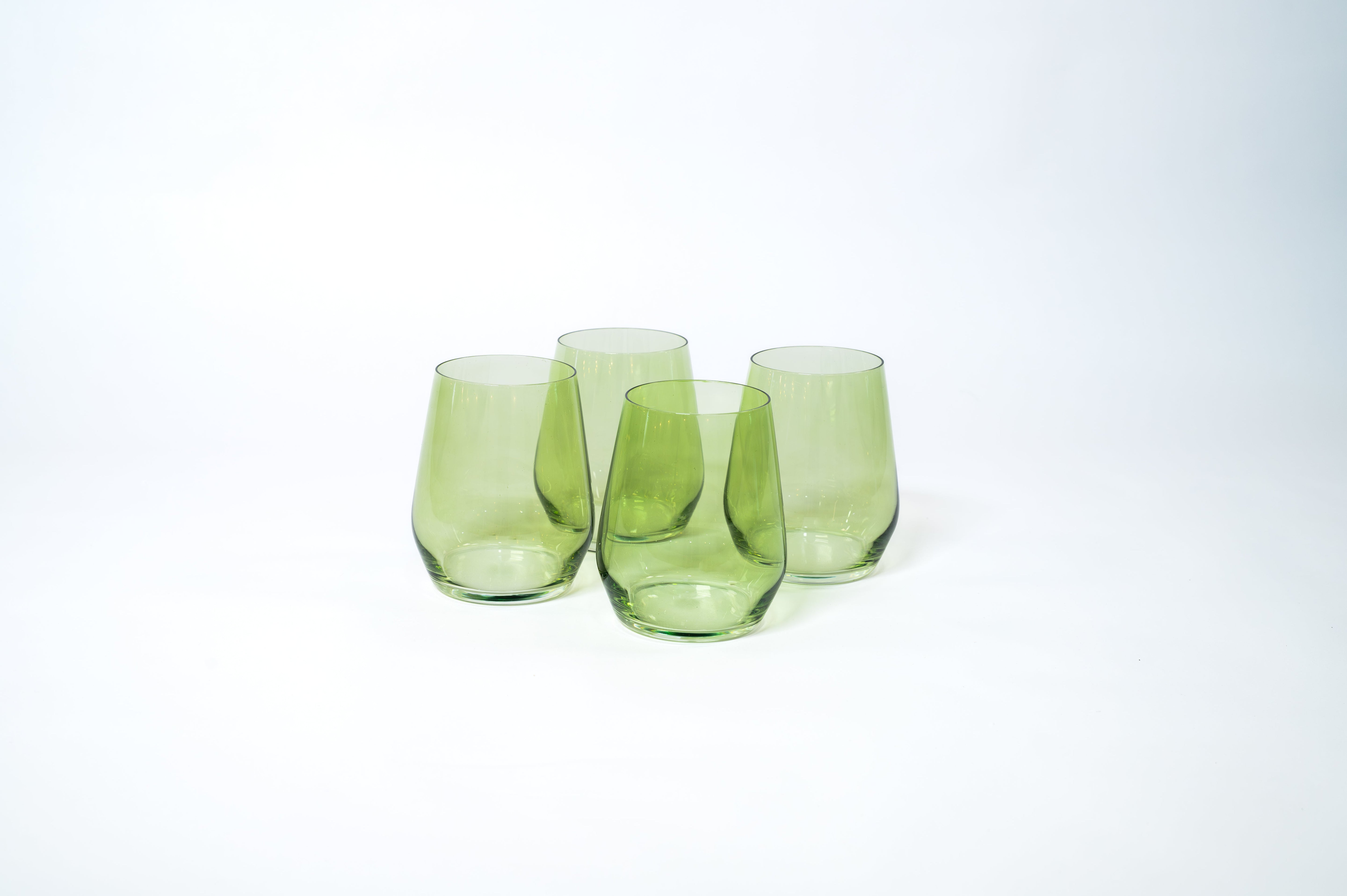 Matcha Green - Colored Wine Glass