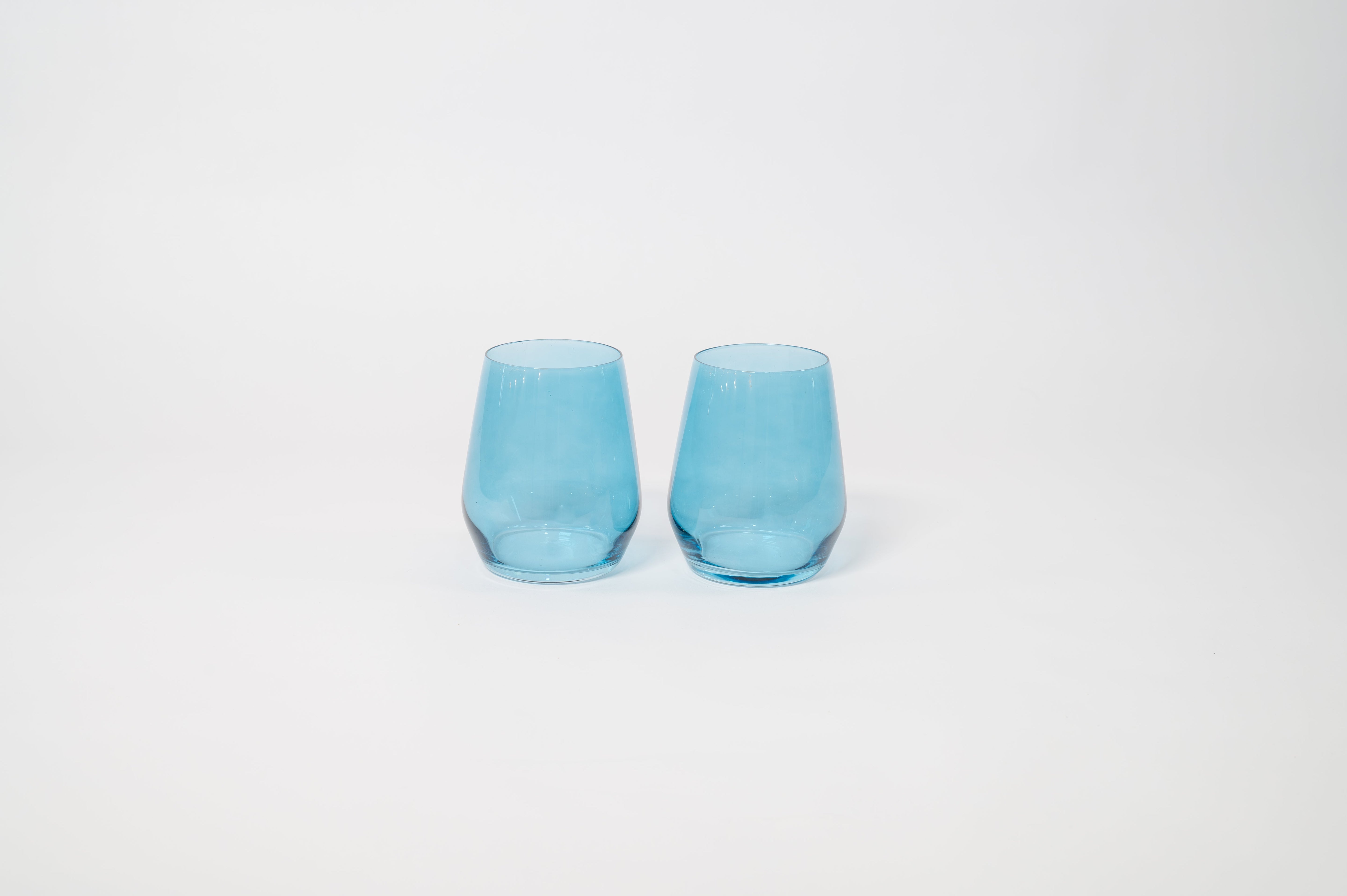 Blue Lagoon - Colored Wine Glass