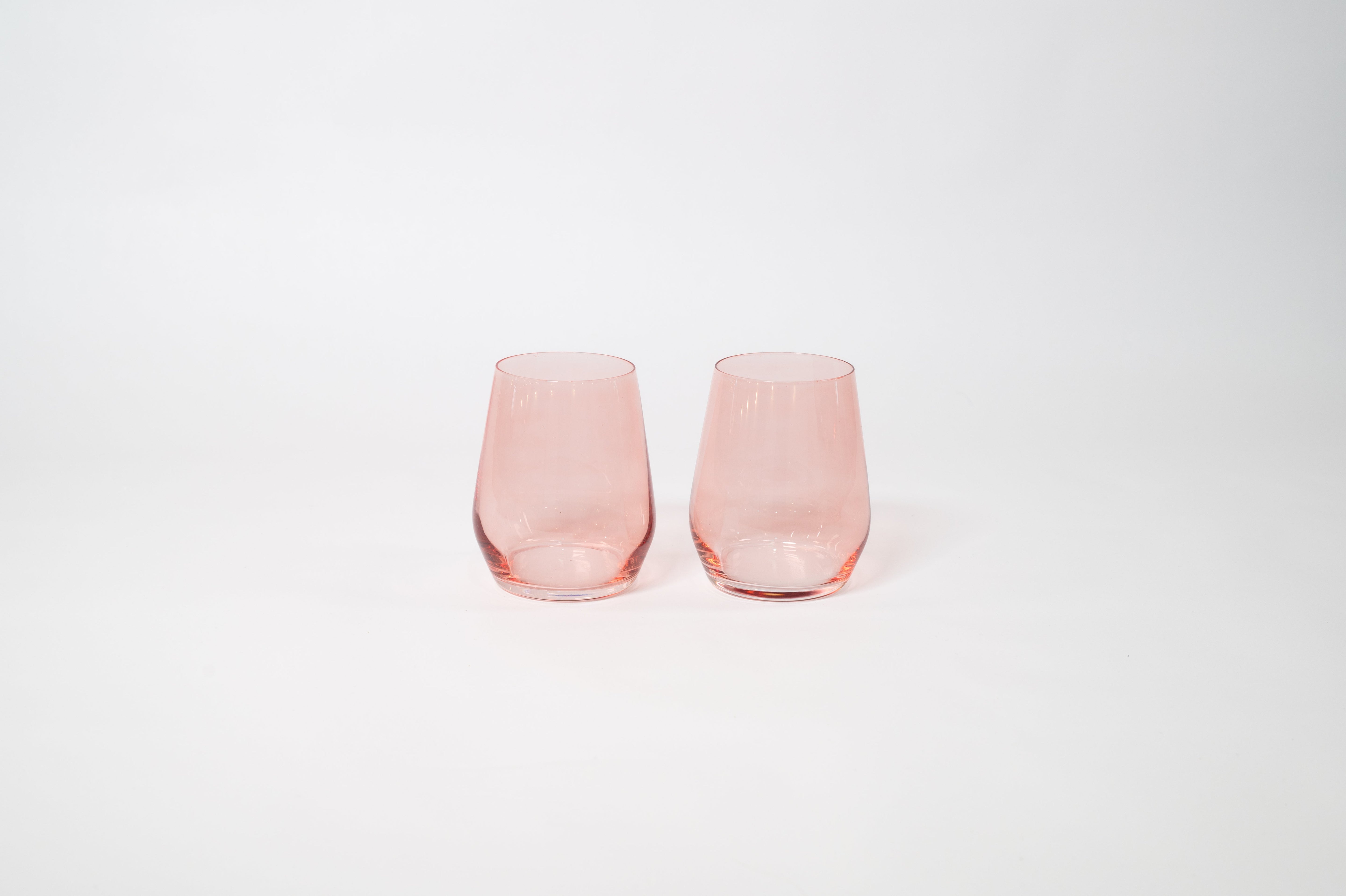 Tickle Me Pink - Colored Wine Glass