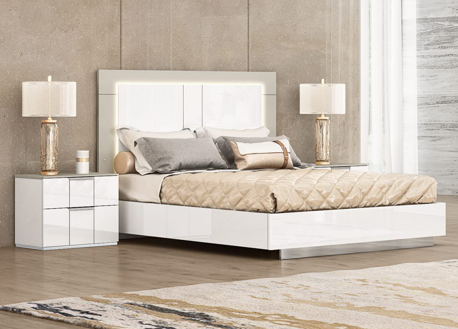 Daisy King Bed detail image - Resin Society