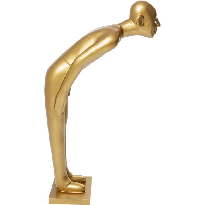 Deco Figurine Welcome Guests Gold Big