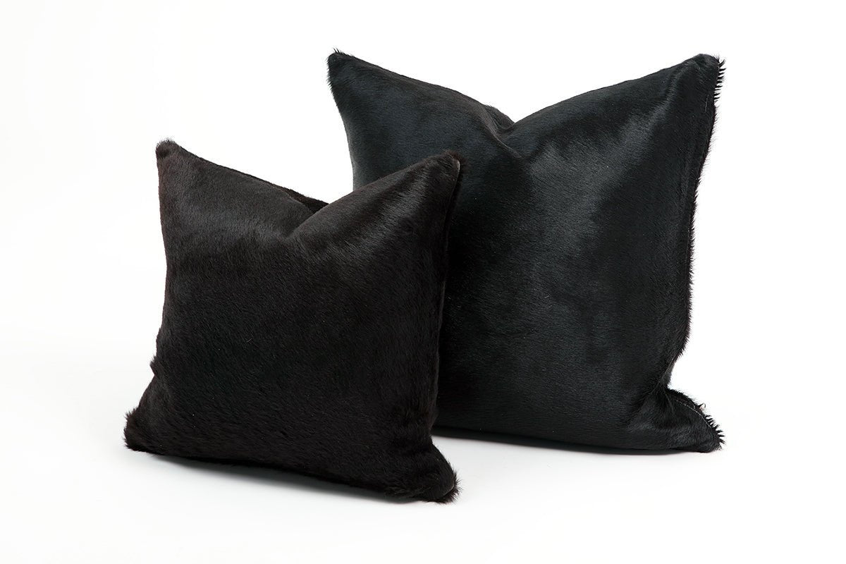 Patagonian Cowhide Pillow by Homelosophy