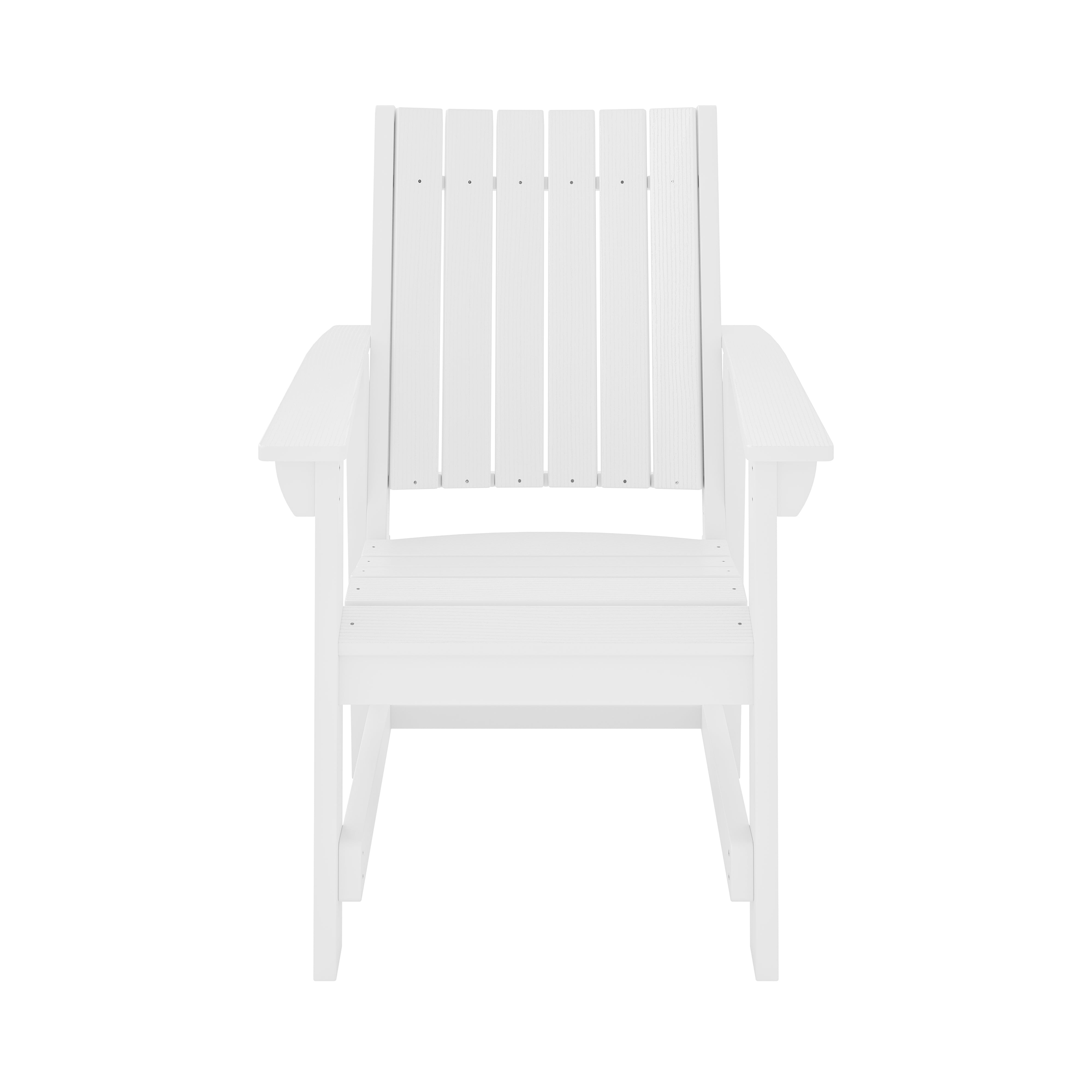 SoPoly Callaway Outdoor Dining Chair in multiple colors on a patio