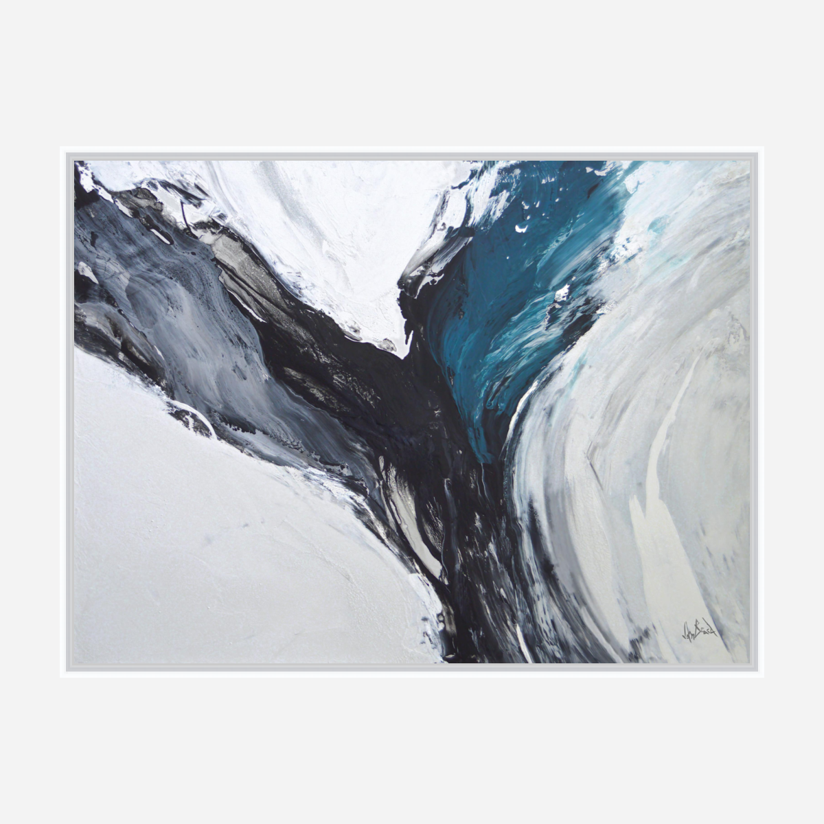 Diventare Uno Artist Enhanced Canvas Print by John Beard Collection - product image 7 for Resin Society