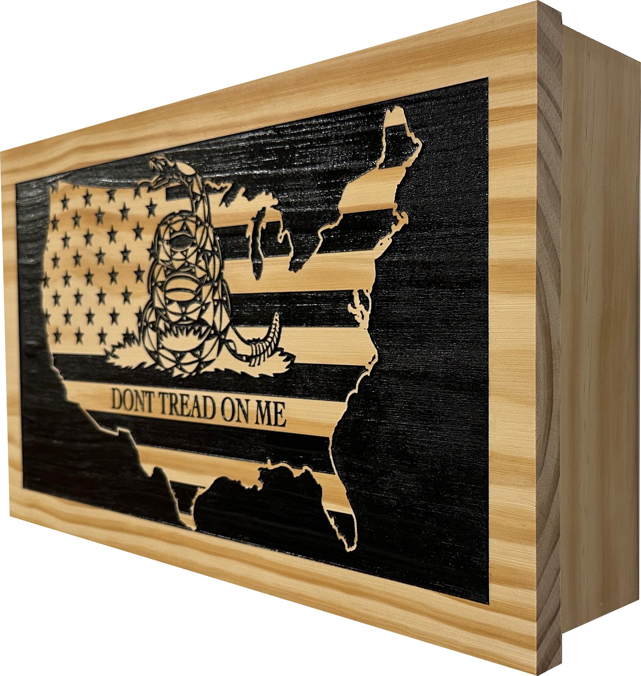 Dont Tread on Me Concealment Shelf by Bellewood Designs - product image 15 for Resin Society