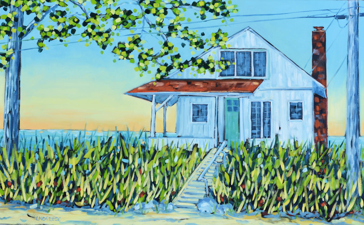 "If Time Could Stand Still" Original Oil Painting on Canvas by Dreese Fine Art - main product image for Resin Society