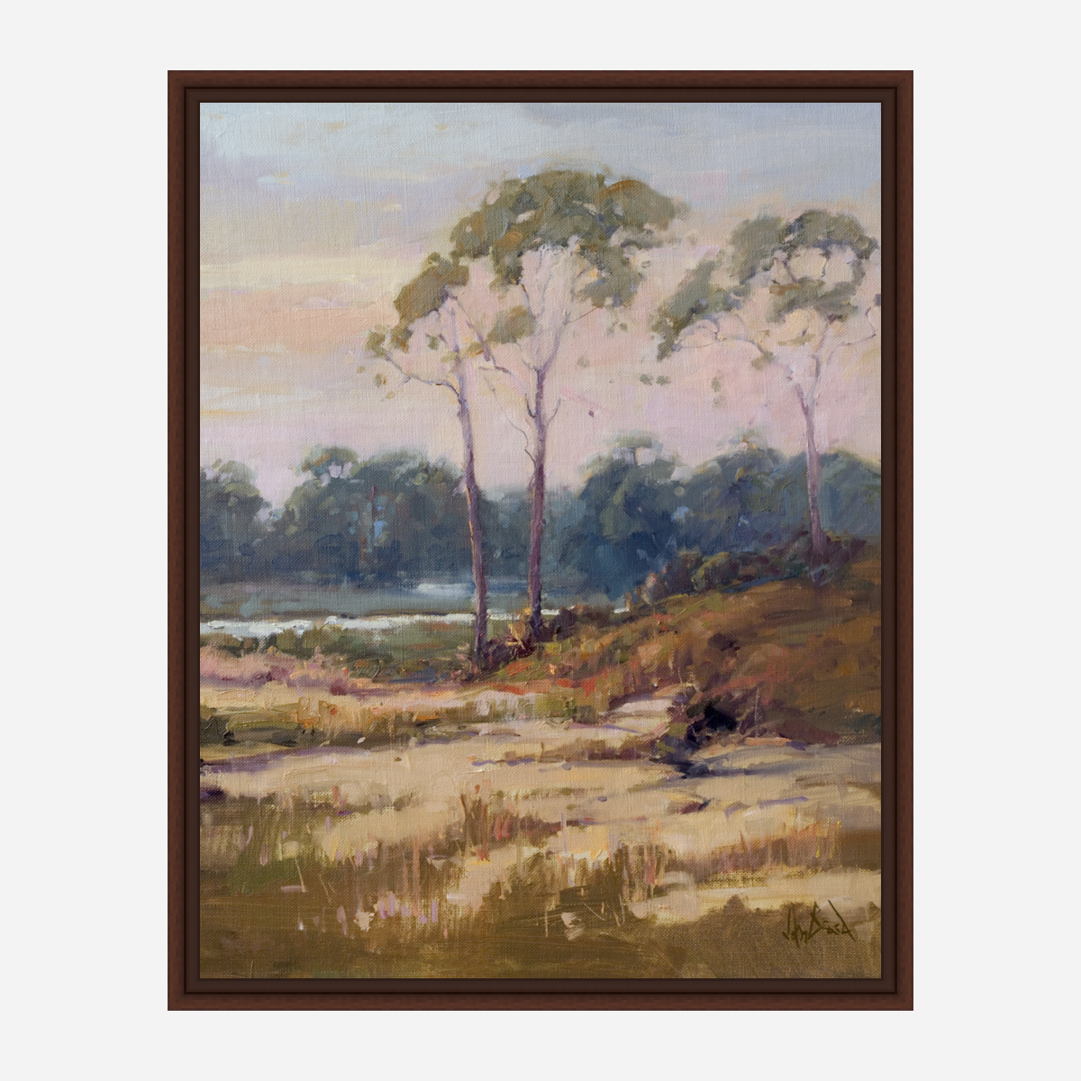 Dune Sentinels Artist Enhanced Canvas Print