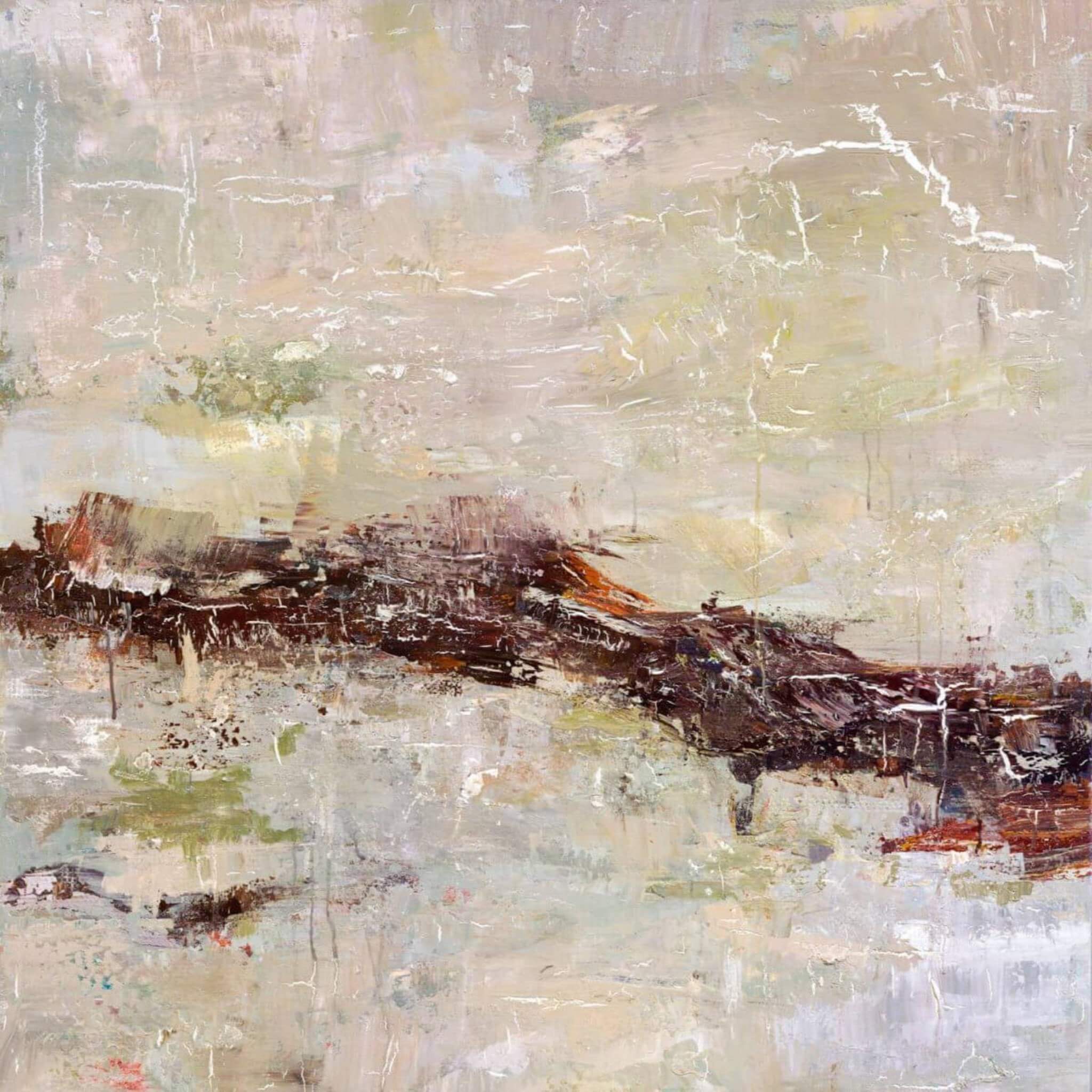 Dunes Artist Enhanced Canvas Print by John Beard Collection - main product image for Resin Society