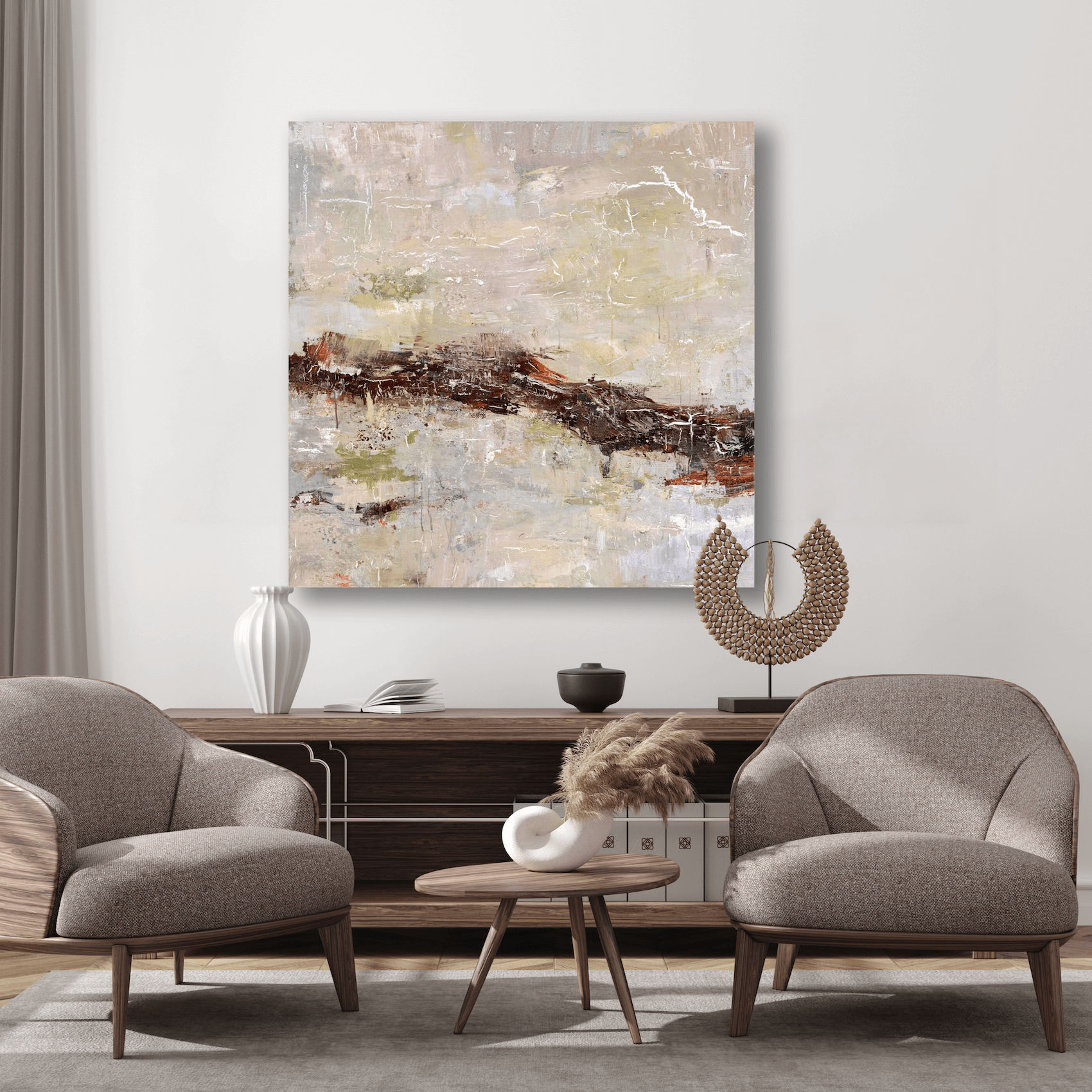 Dunes Artist Enhanced Canvas Print by John Beard Collection - product image 3 for Resin Society