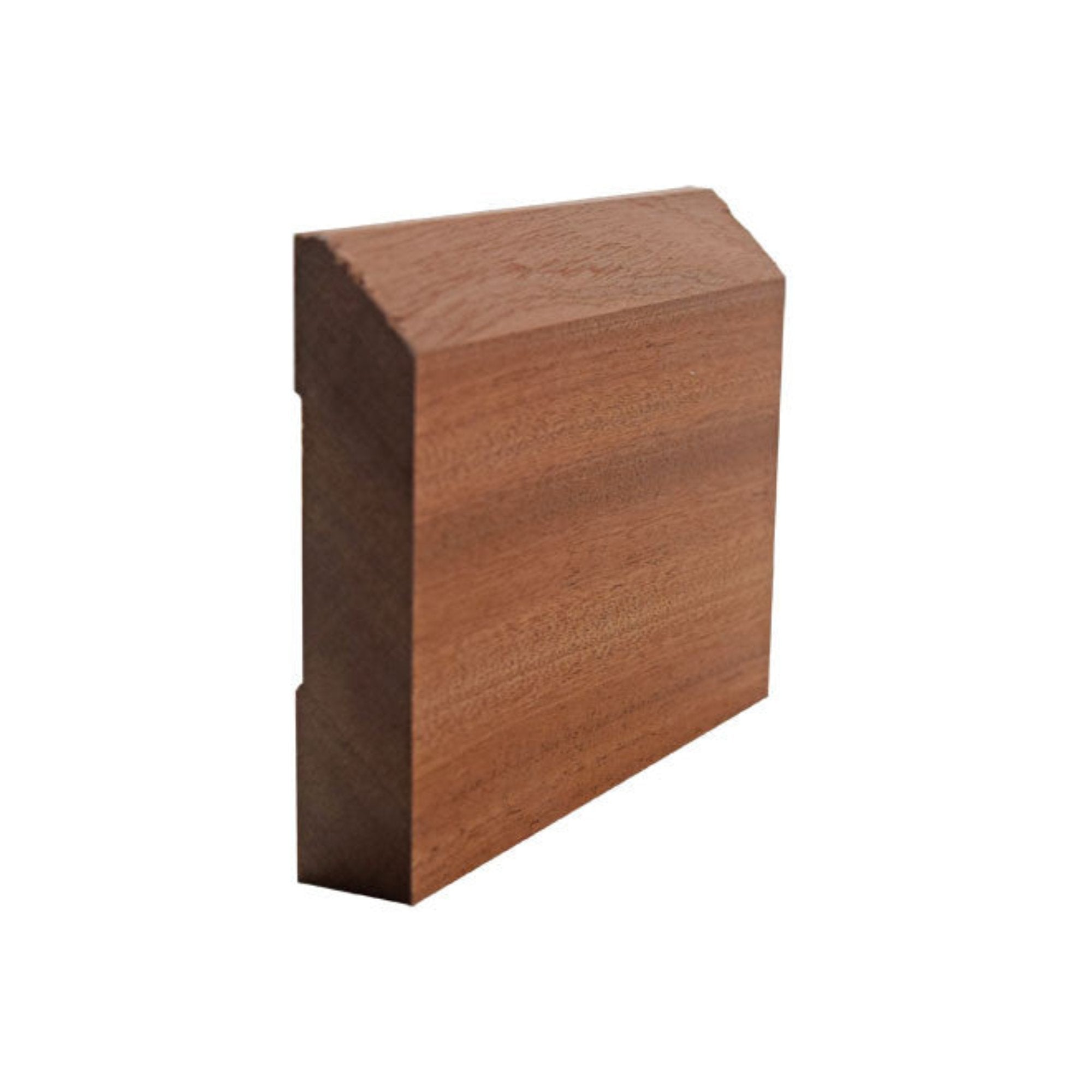 EWBB14 Beveled Edge Baseboard hardwood moulding unfinished in various wood types