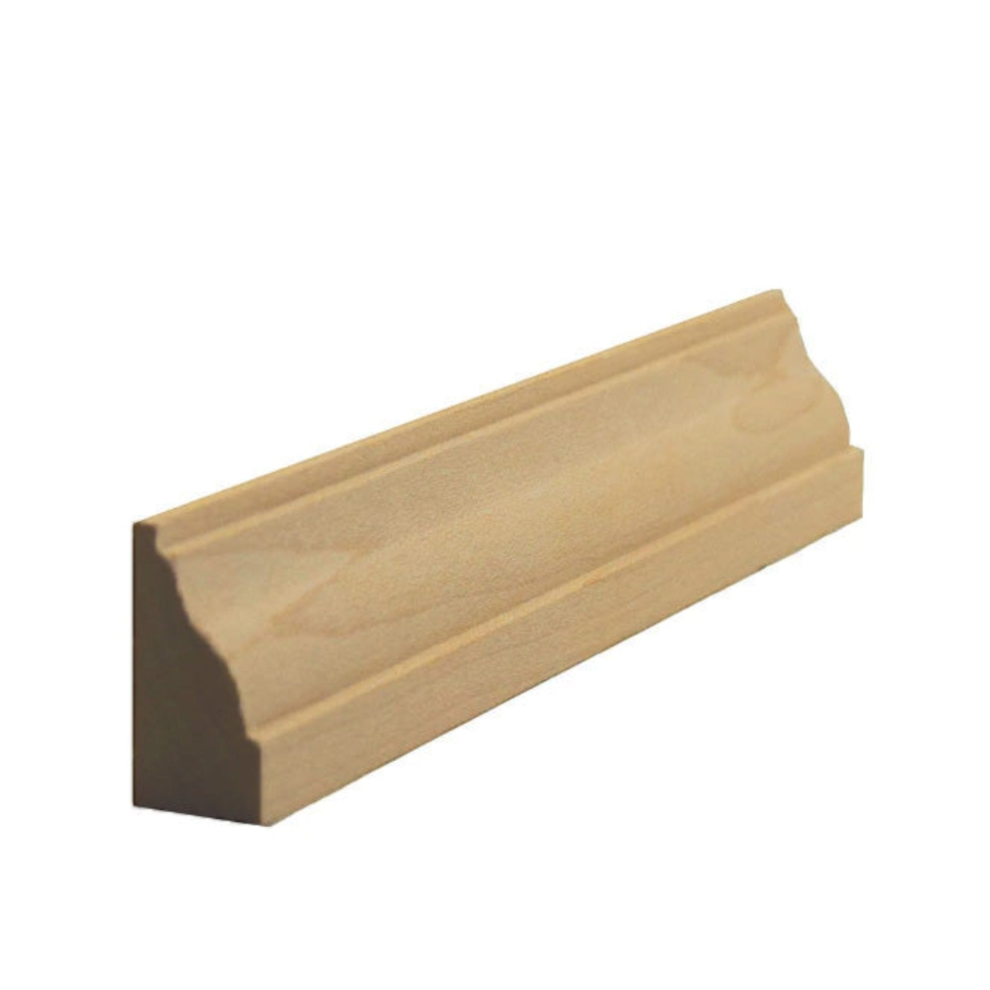 EWBS13 unfinished colonial style baseboard shoe molding in various hardwoods