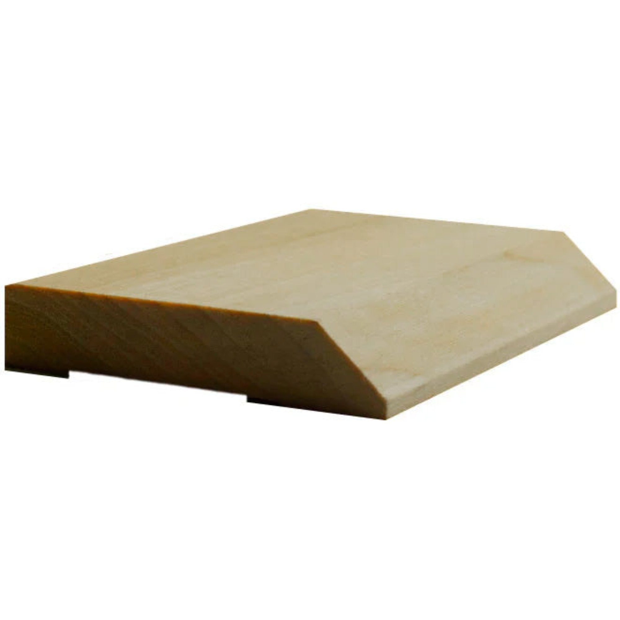 EWCA39 Beveled Hardwood Door and Window Casing Moulding in various wood types