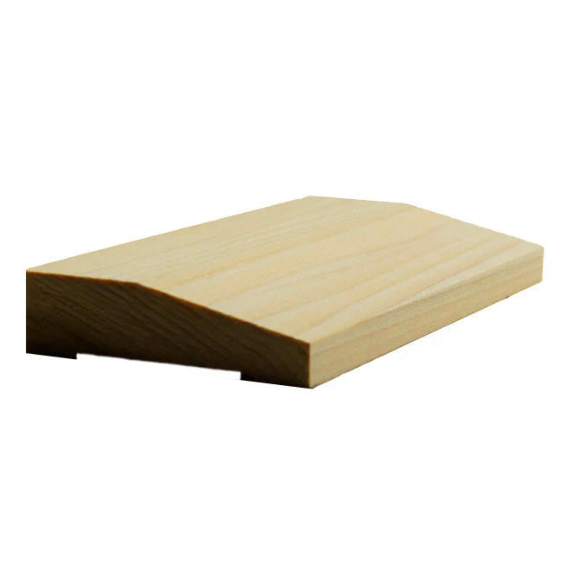 EWCA41 Contemporary Beveled Hardwood Door and Window Casing Trim