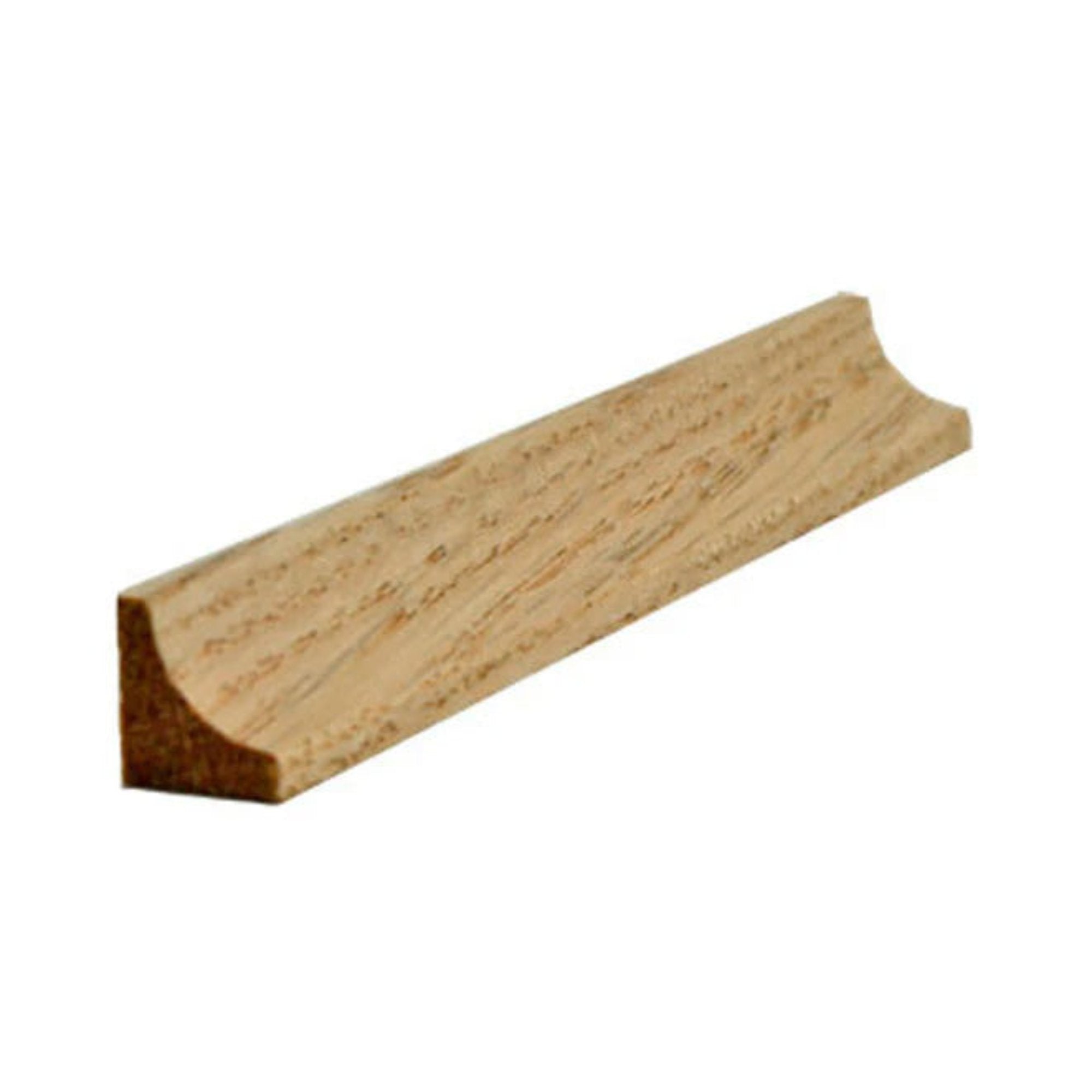 EWCC11 unfinished 1/2 inch by 1/2 inch solid hardwood cove molding trim