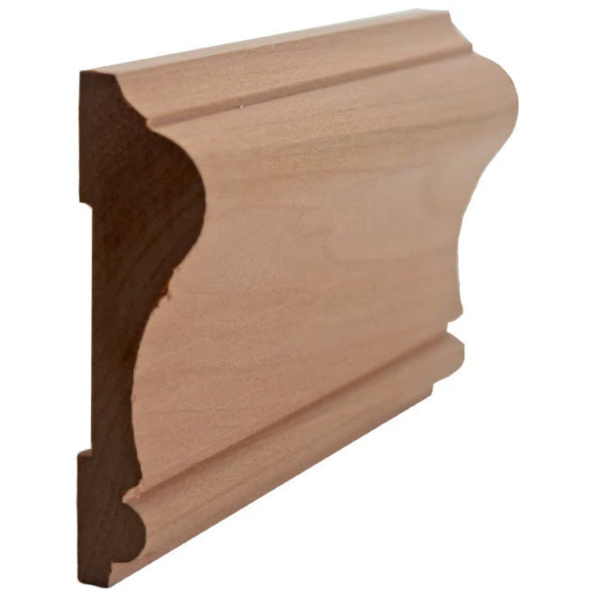 EWCH11 Colonial Chair Rail solid hardwood trim moulding unfinished