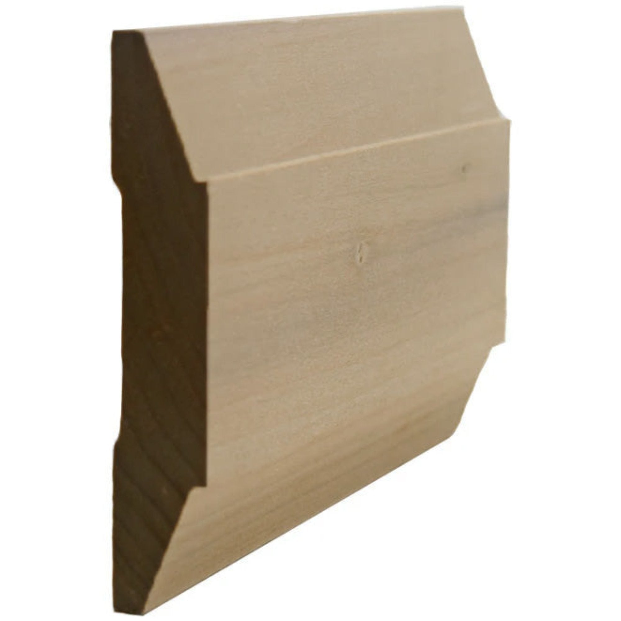 EWCH19 Contemporary Chair Rail molding in unfinished hardwood