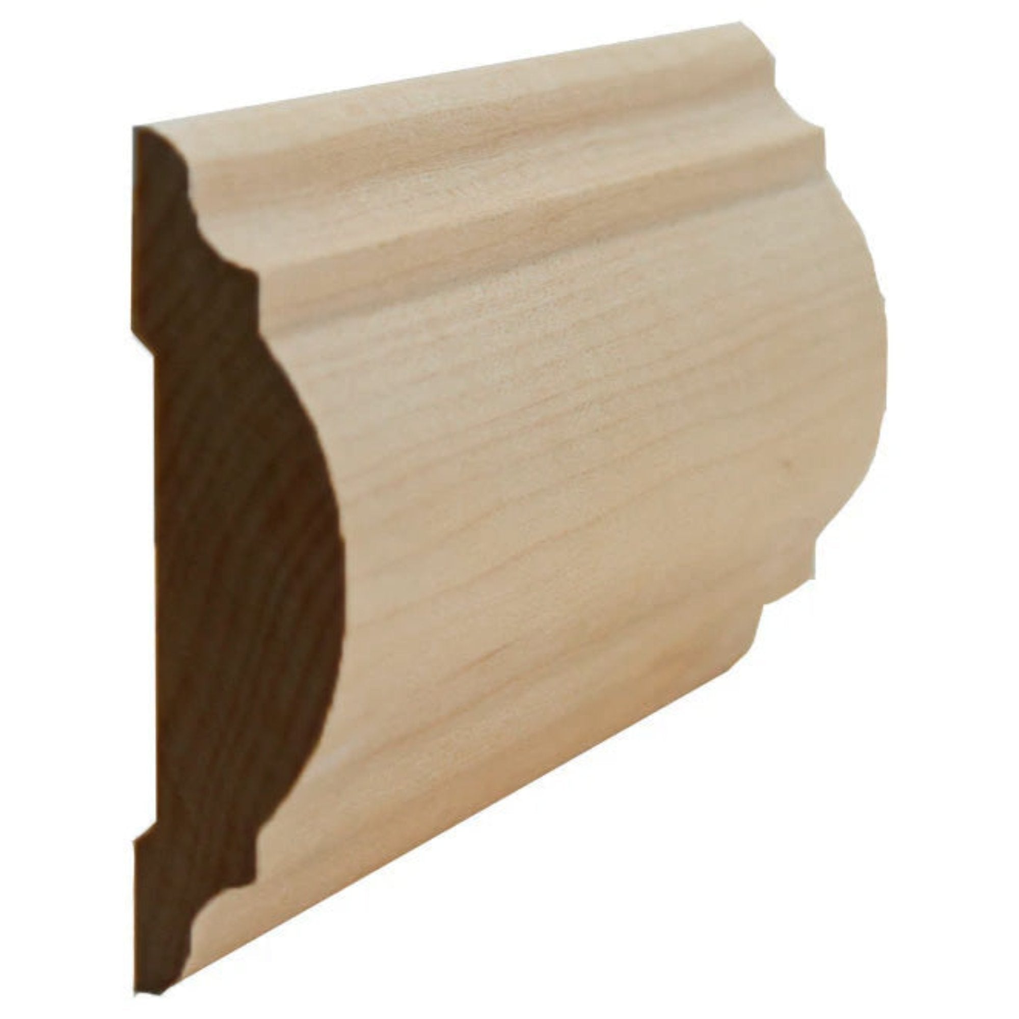 EWCH20 Traditional unfinished hardwood chair rail molding 2-3/4 inches tall