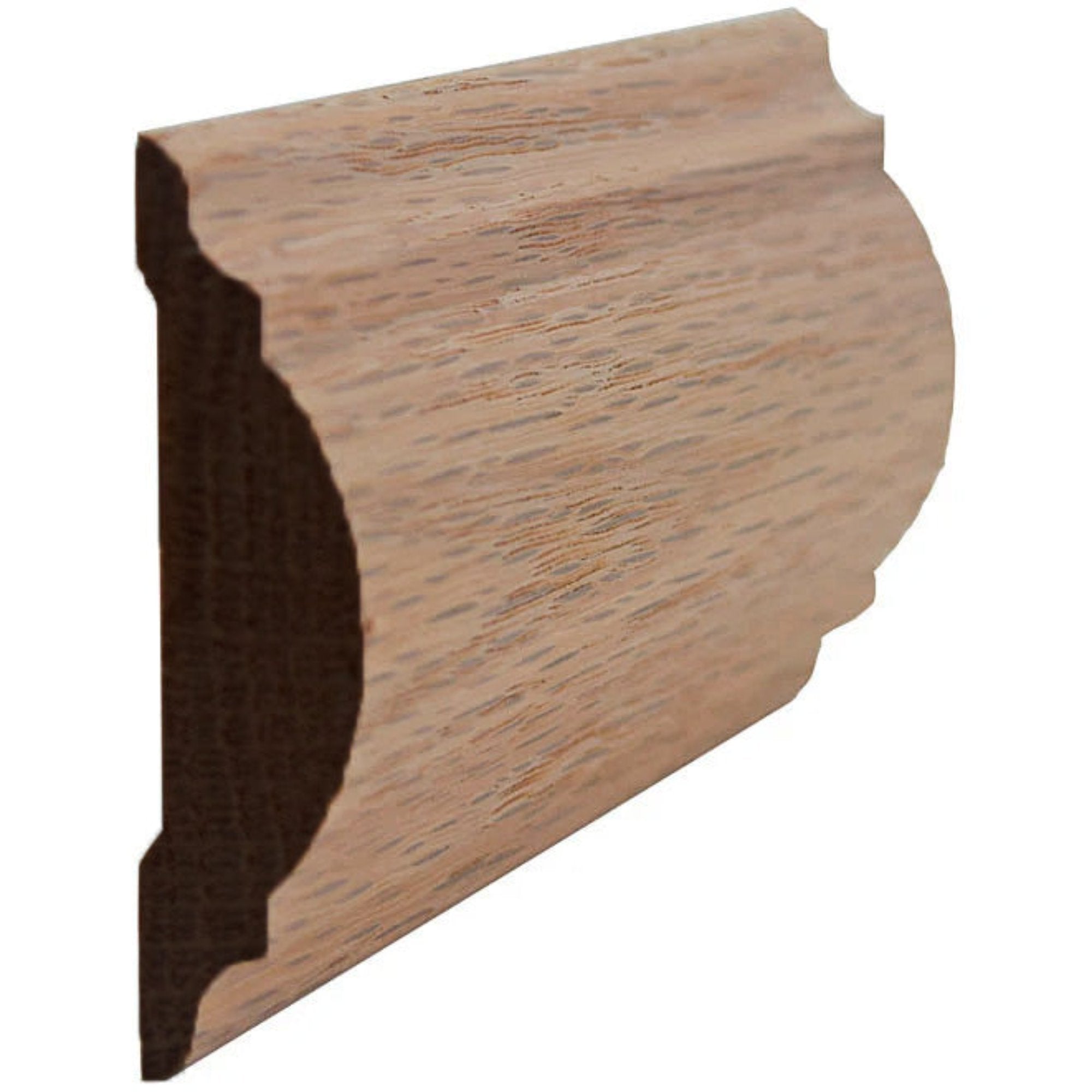 EWCH20 Traditional unfinished hardwood chair rail molding 2-3/4 inches tall