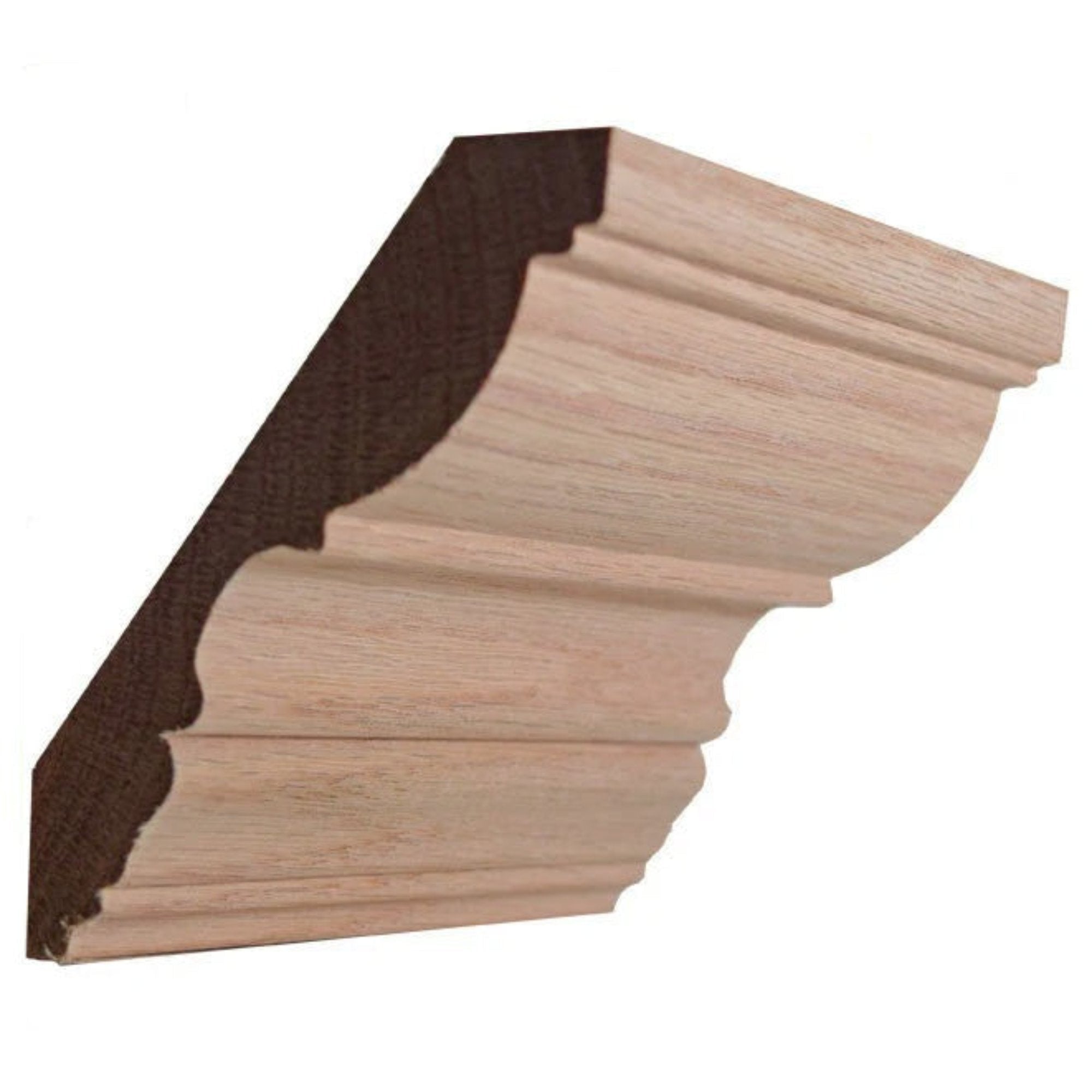 EWCR30 unfinished solid hardwood crown molding by NewMouldings