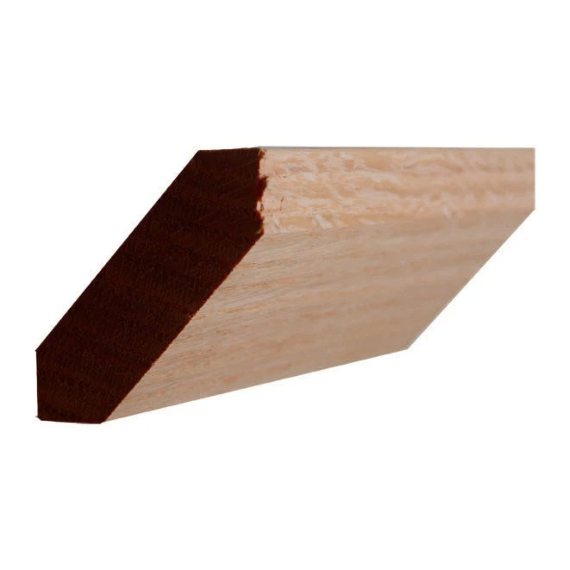 EWCR37 unfinished hardwood crown molding in shaker style