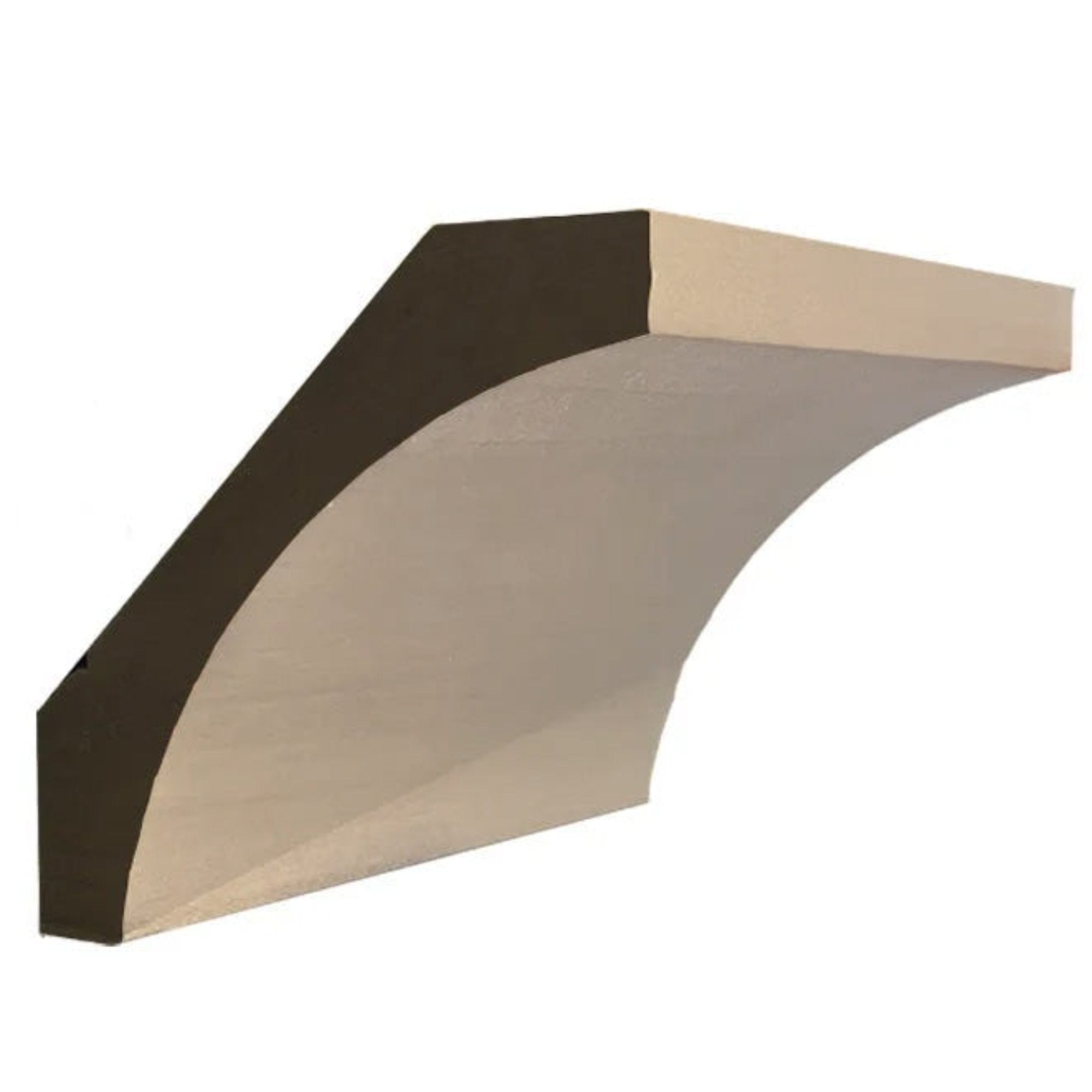 EWCR50 Cove Crown unfinished hardwood molding by NewMouldings