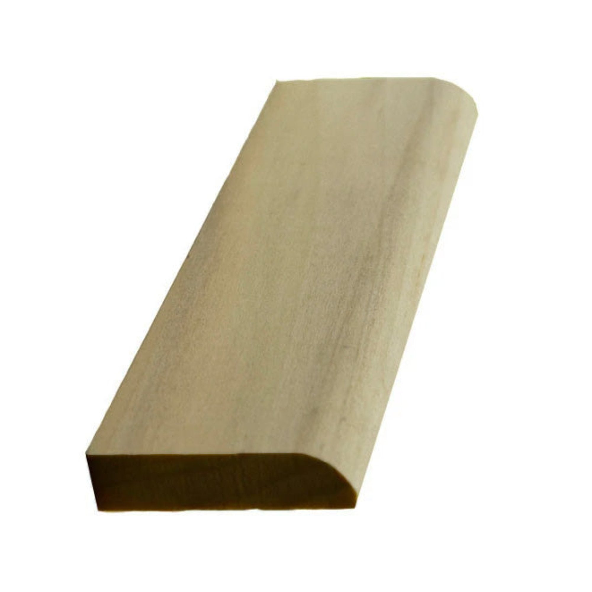 Unfinished solid hardwood kitchen cabinet scribe molding 1-1/4 inch wide by 5/16 inch thick