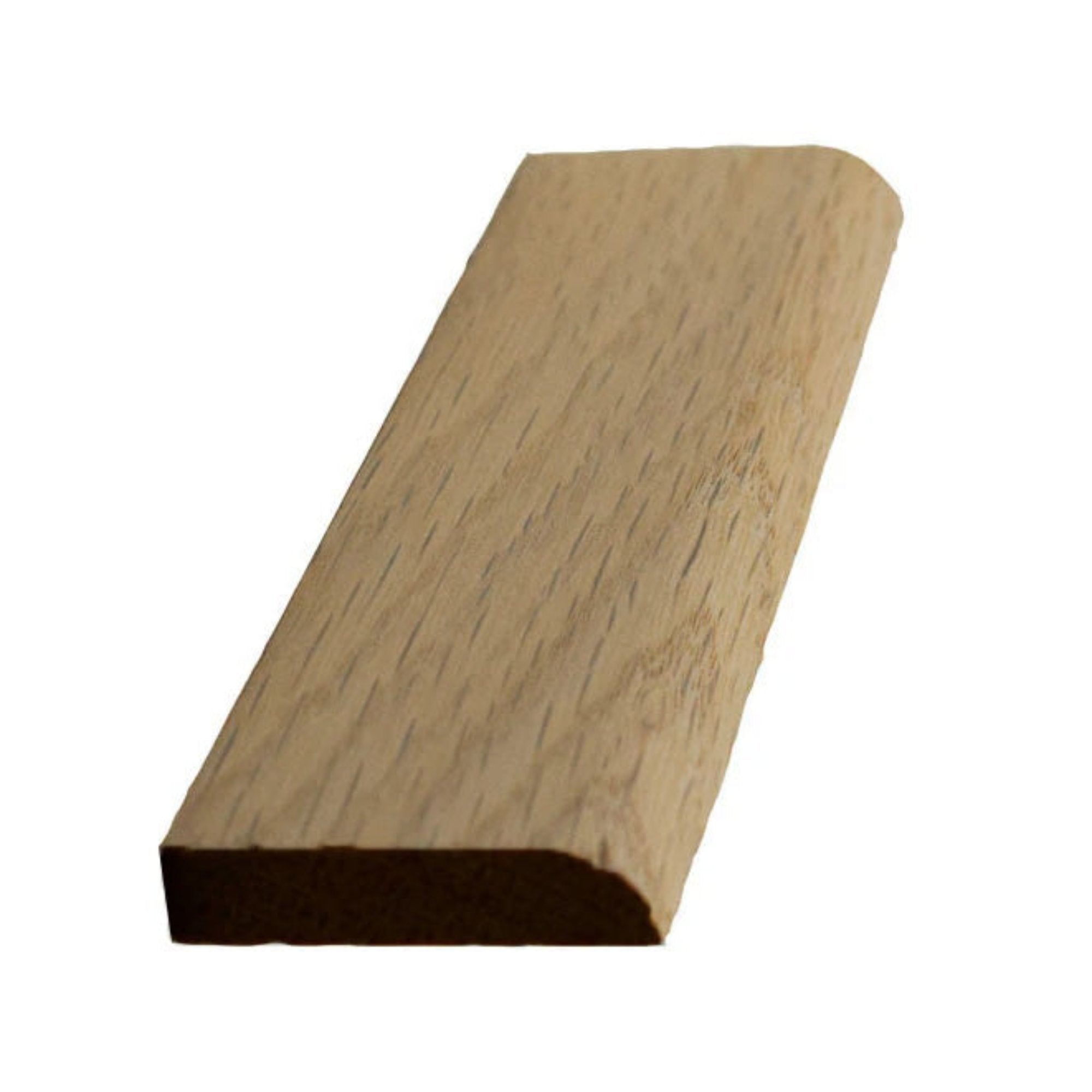 Unfinished solid hardwood kitchen cabinet scribe molding 1-1/4 inch wide by 5/16 inch thick