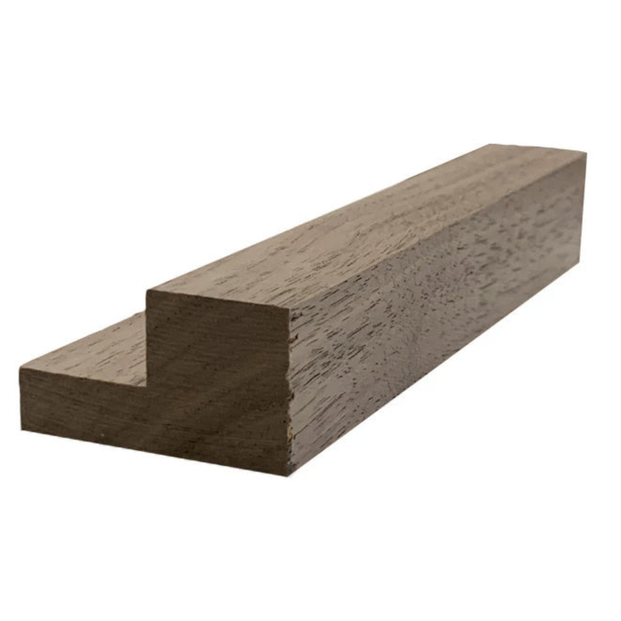 Unfinished solid hardwood kitchen cabinet light rail molding 1-1/2 inch wide by 7/8 inch thick