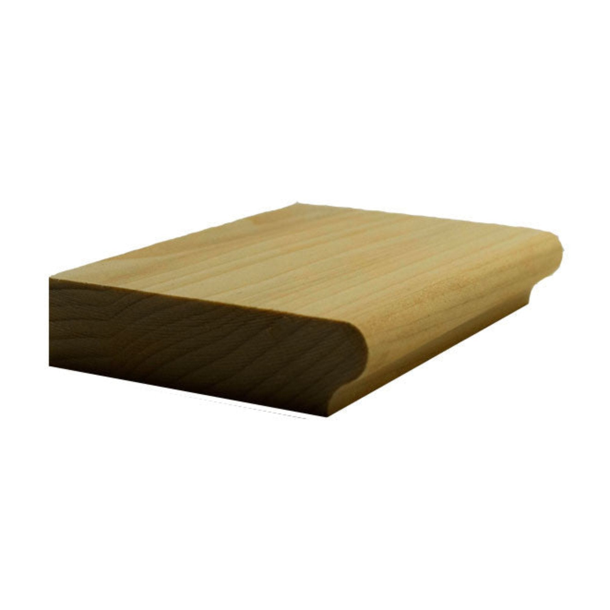 EWWS12 Colonial unfinished hardwood windowsill molding in various wood types