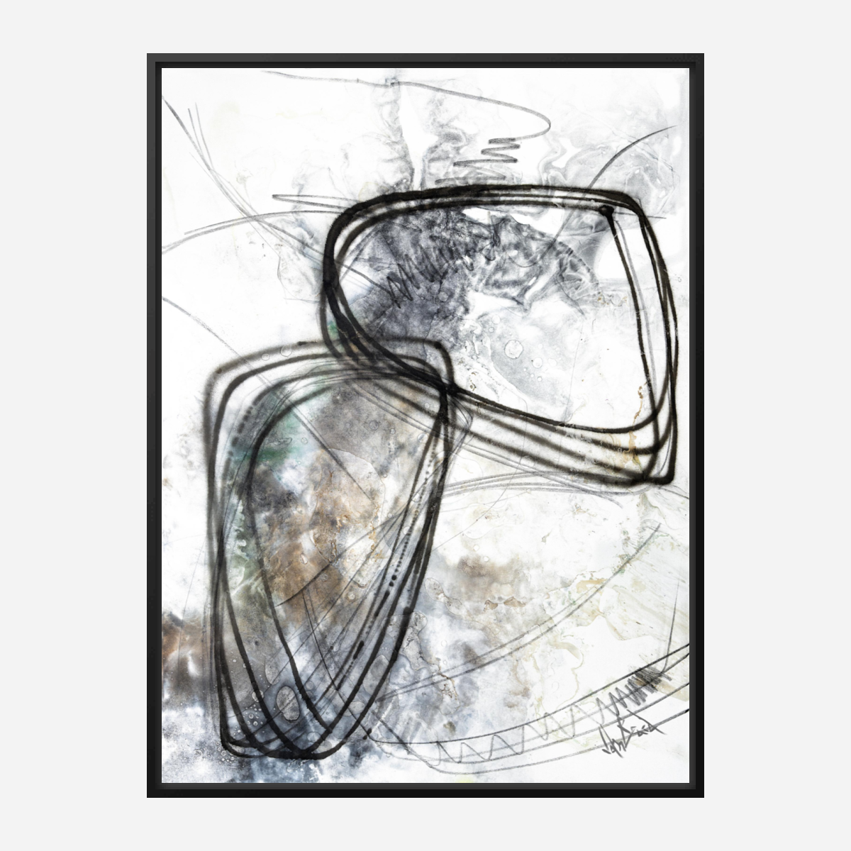 Eclipse Artist Enhanced Canvas Print by John Beard Collection - product image 5 for Resin Society