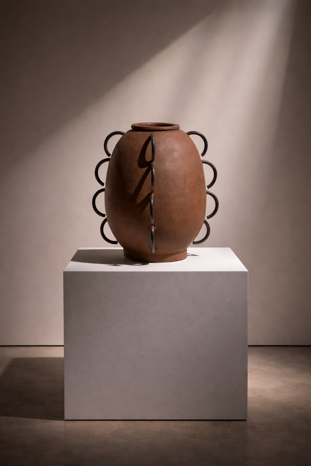 Elliot Terracotta Vessel by MESO