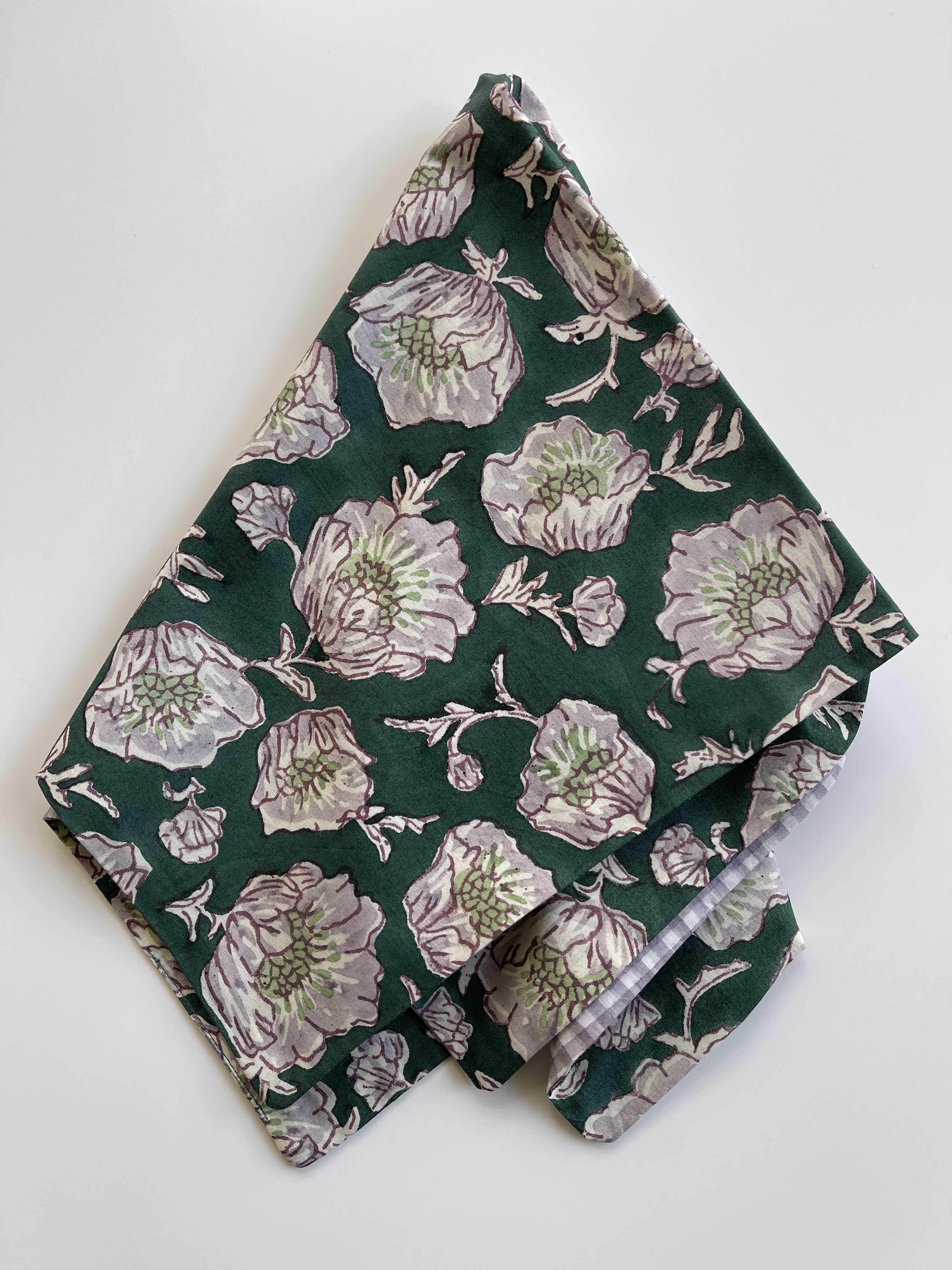 Reversible Floral Napkins by Sarah Spiegel
