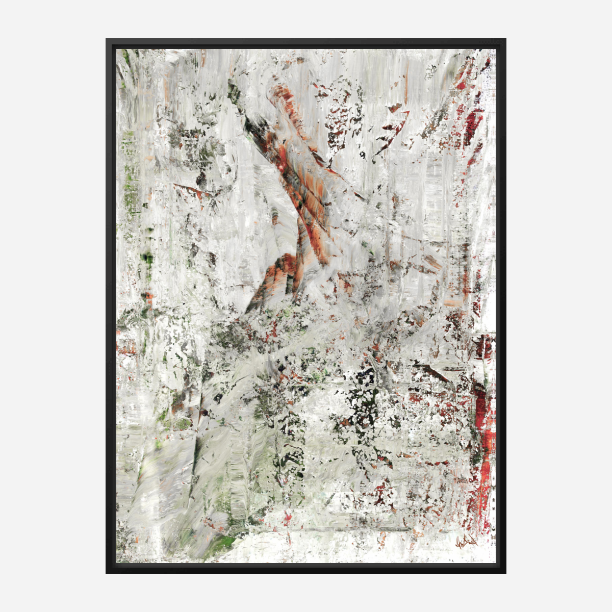 Engine Red Artist Enhanced Canvas Print by John Beard Collection - product image 5 for Resin Society