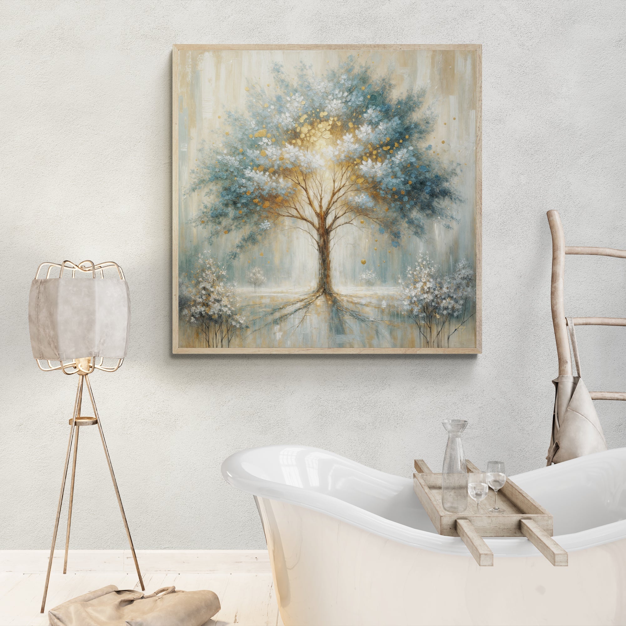 Canvas Print: "Ethereal Arboretum" by Tailored Canvases - product image 2 for Resin Society
