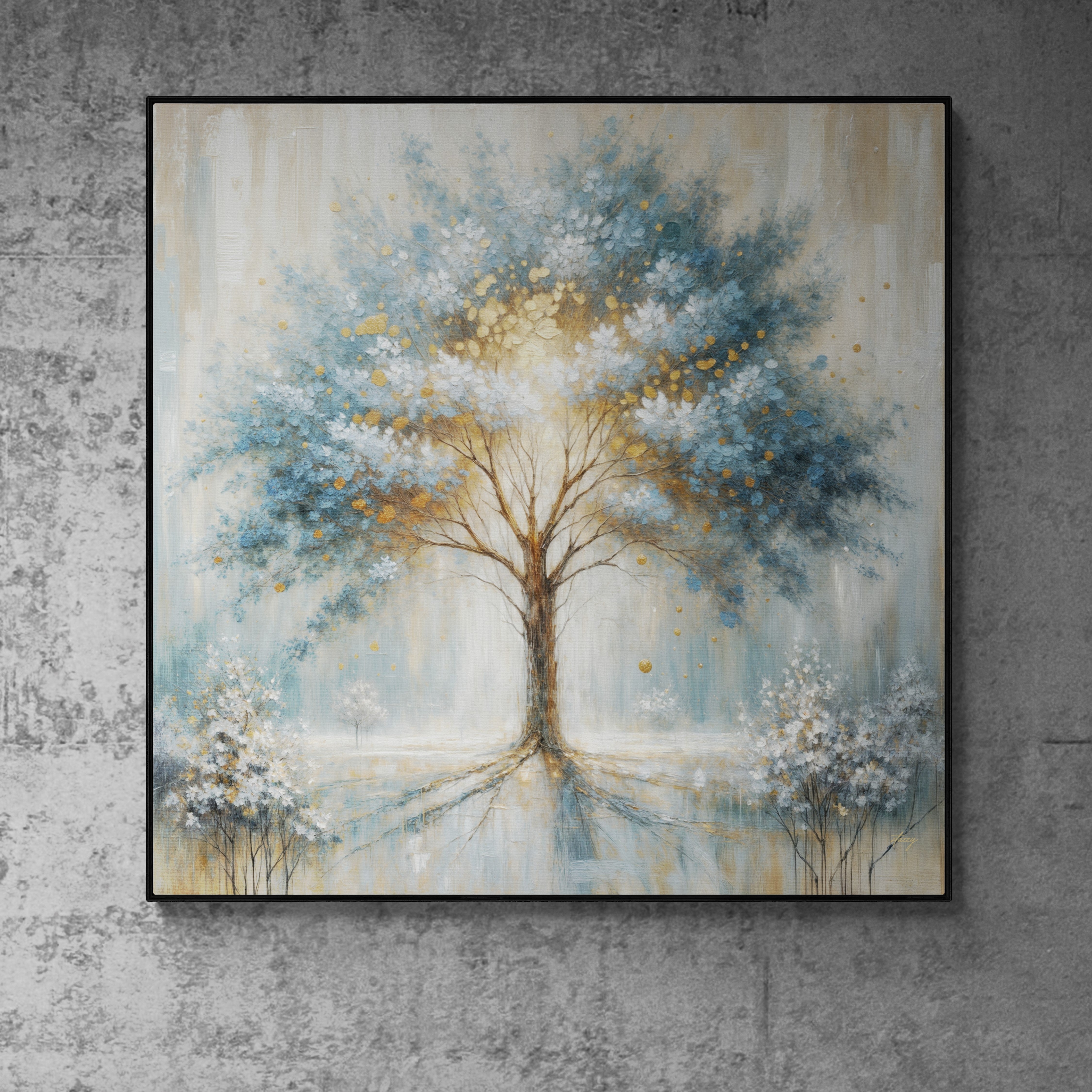 Canvas Print: "Ethereal Arboretum" by Tailored Canvases - product image 4 for Resin Society