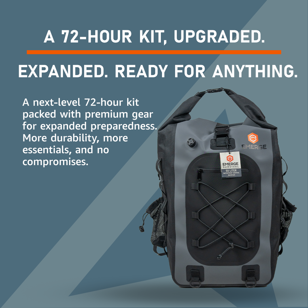 Evacuation Bag by Emerge Survival - product image 2 for Resin Society