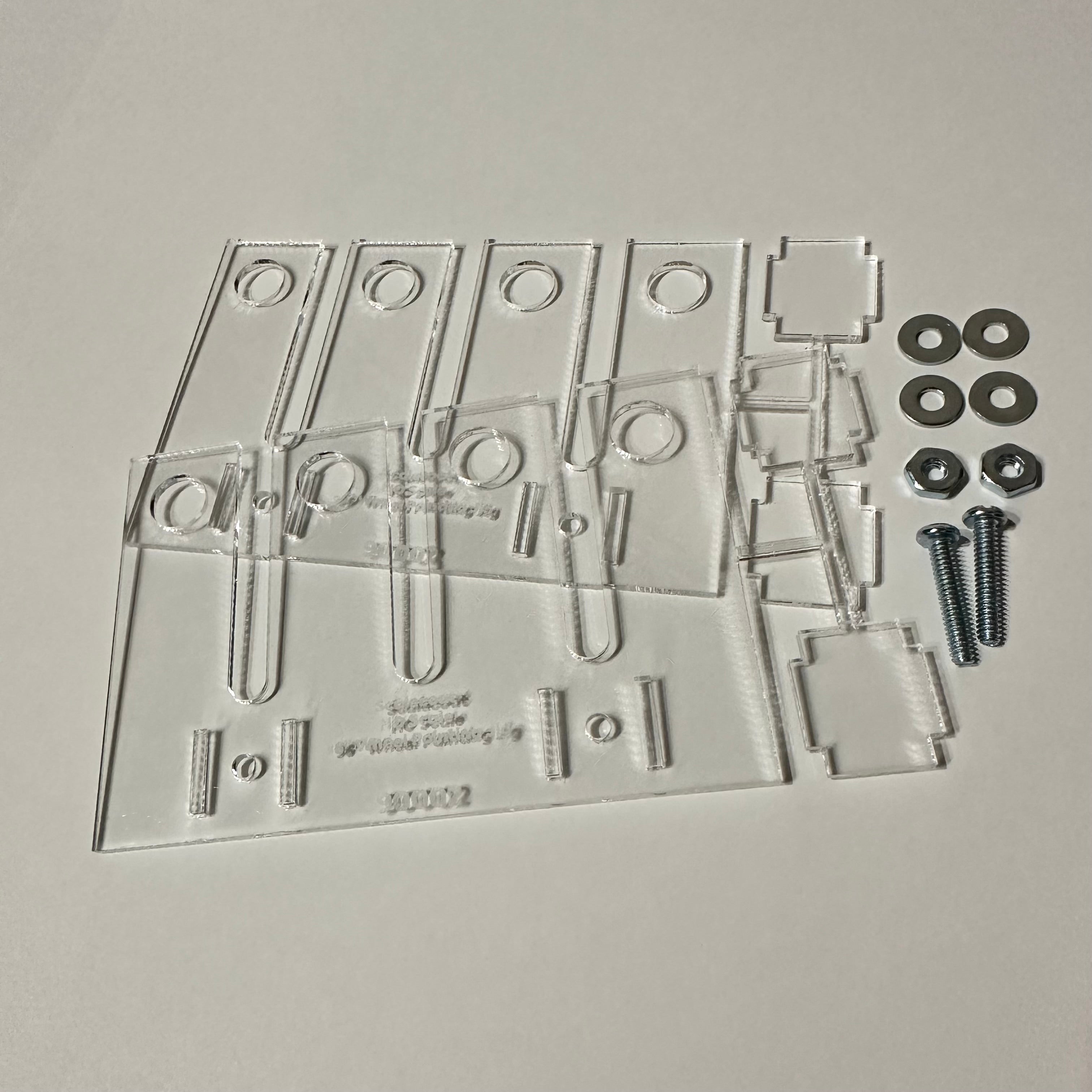 Scalecoat HO Scale 36" Wheel Painting Jig Kit - 90002