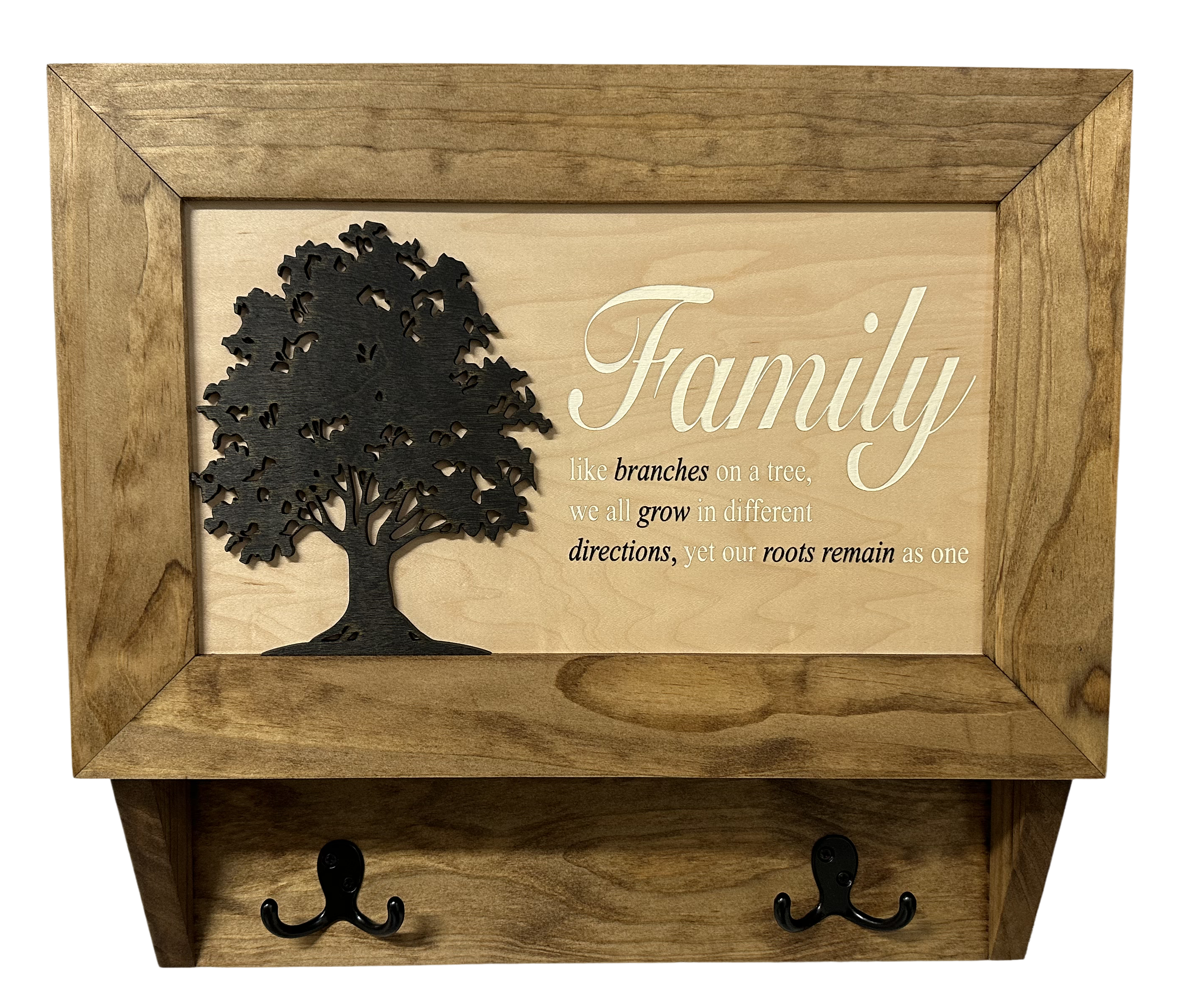 Family Tree Gun Safe Coat Rack by Bellewood Designs - product image 11 for Resin Society
