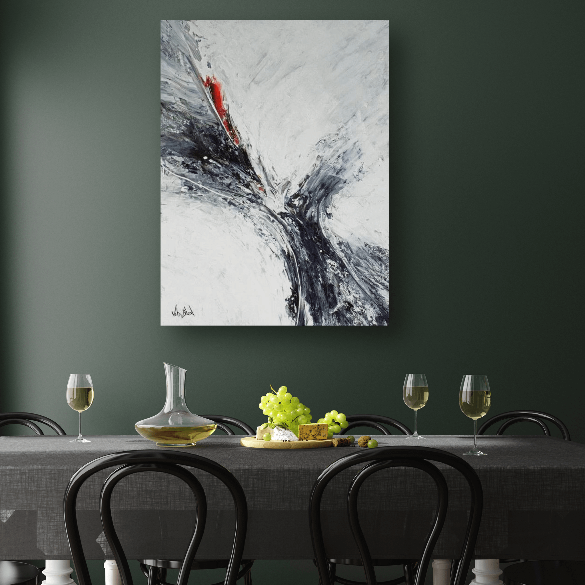 Fathom Artist Enhanced Canvas Print by John Beard Collection - product image 3 for Resin Society