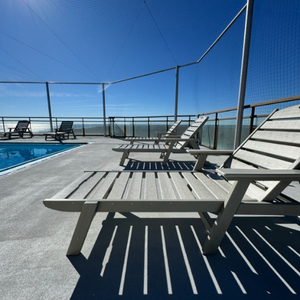 SoPoly Flat Chaise Lounge outdoor chair in multiple colors