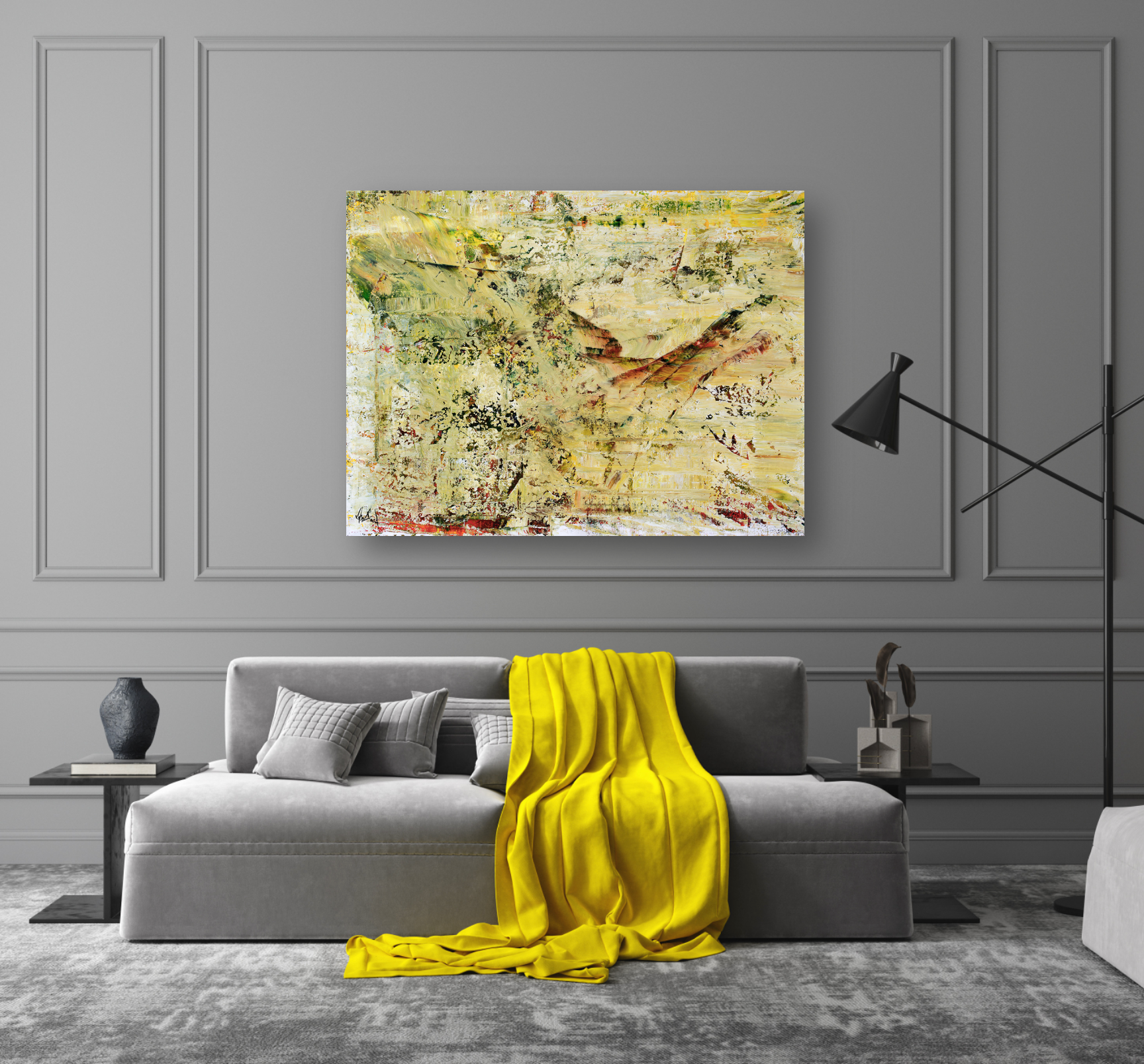 Flight Artist Enhanced Canvas Print by John Beard Collection - product image 2 for Resin Society