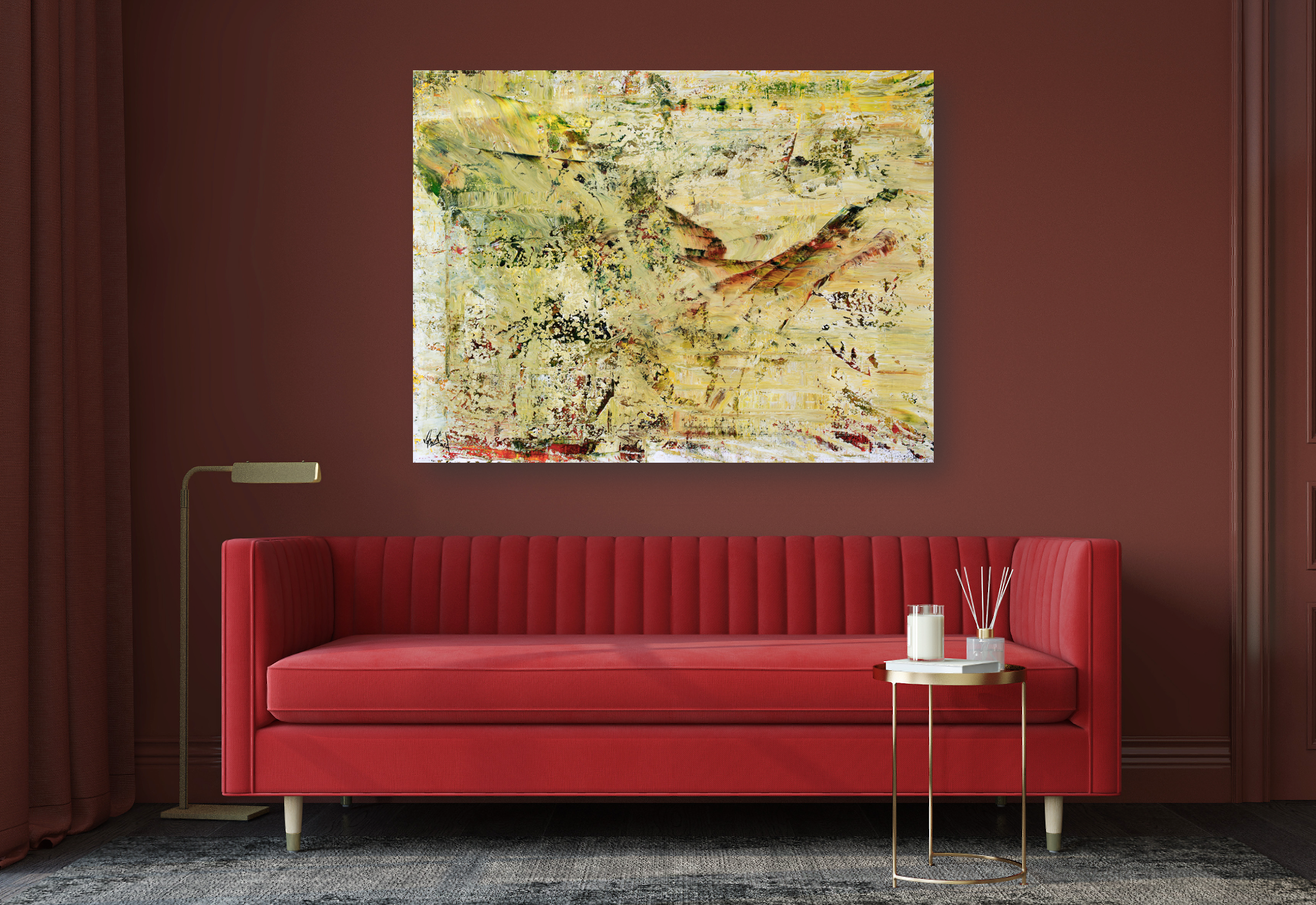 Flight Artist Enhanced Canvas Print by John Beard Collection - product image 4 for Resin Society