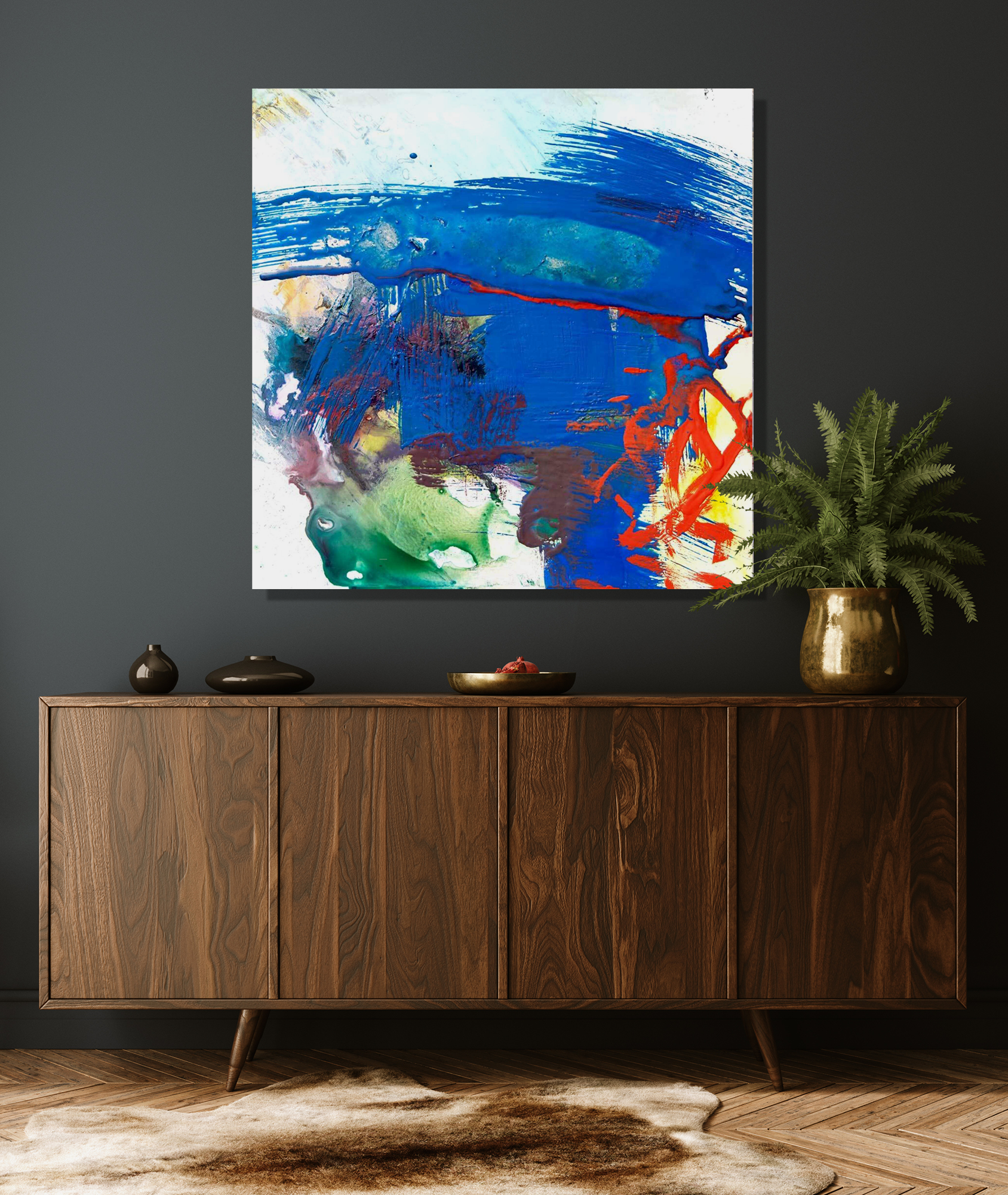 Flourspar Artist Enhanced Canvas Print by John Beard Collection - product image 3 for Resin Society