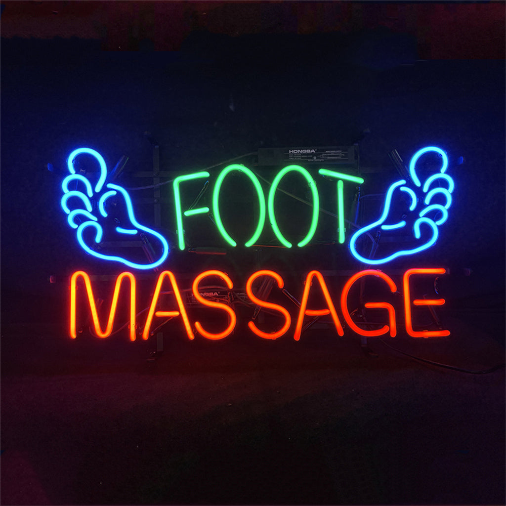 Foot Massage Neon Signs Light by Neon Signs Land - product image 2 for Resin Society