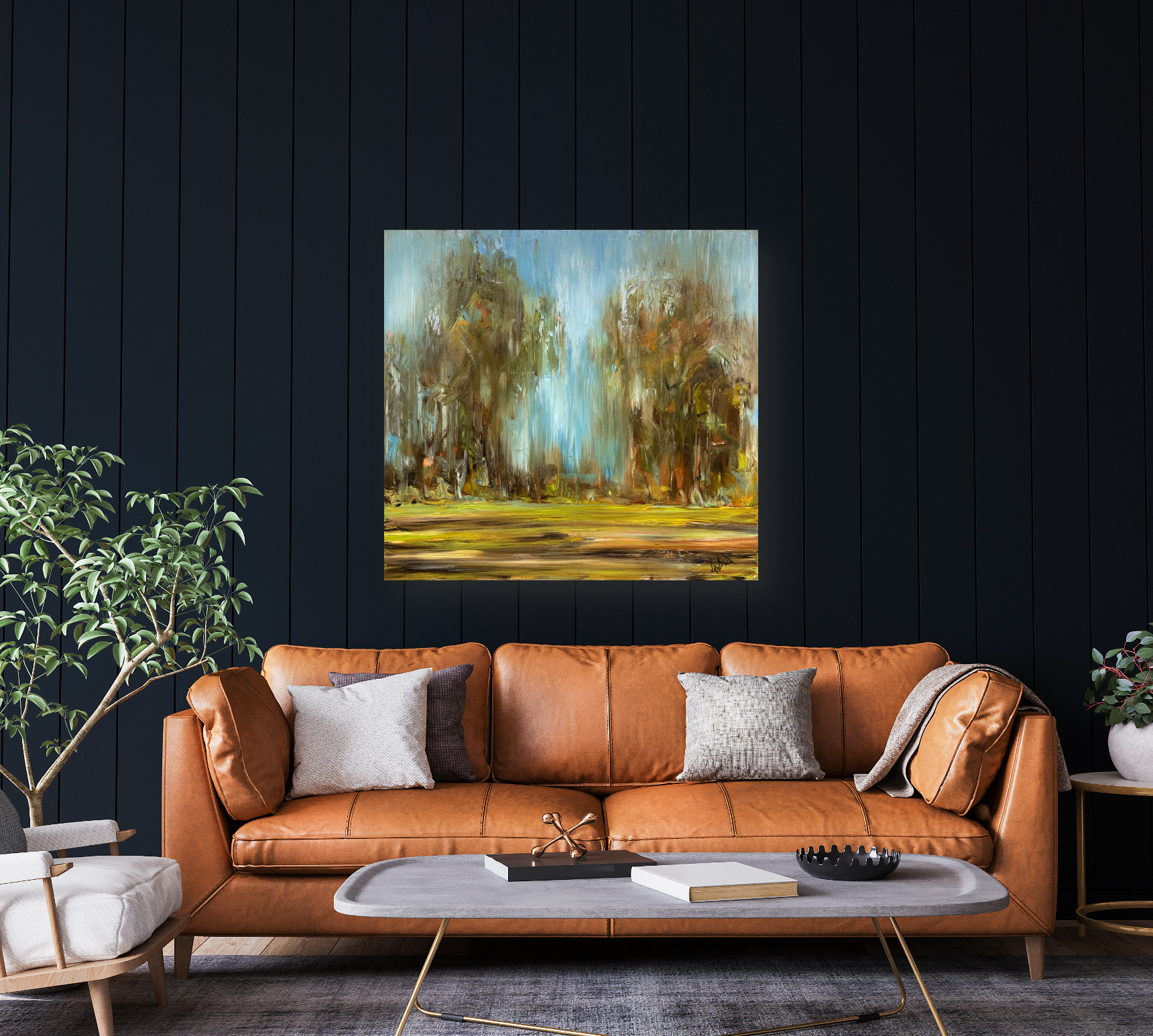 Forest Edge Artist Canvas Enhanced Print by John Beard Collection - product image 2 for Resin Society