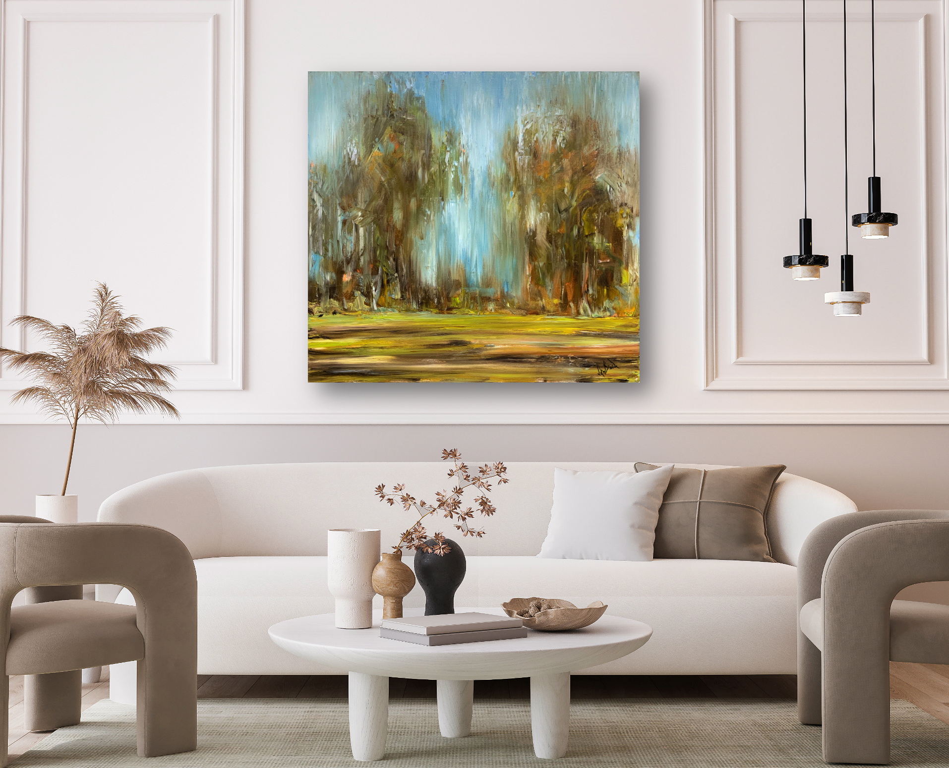 Forest Edge Artist Canvas Enhanced Print by John Beard Collection - product image 3 for Resin Society