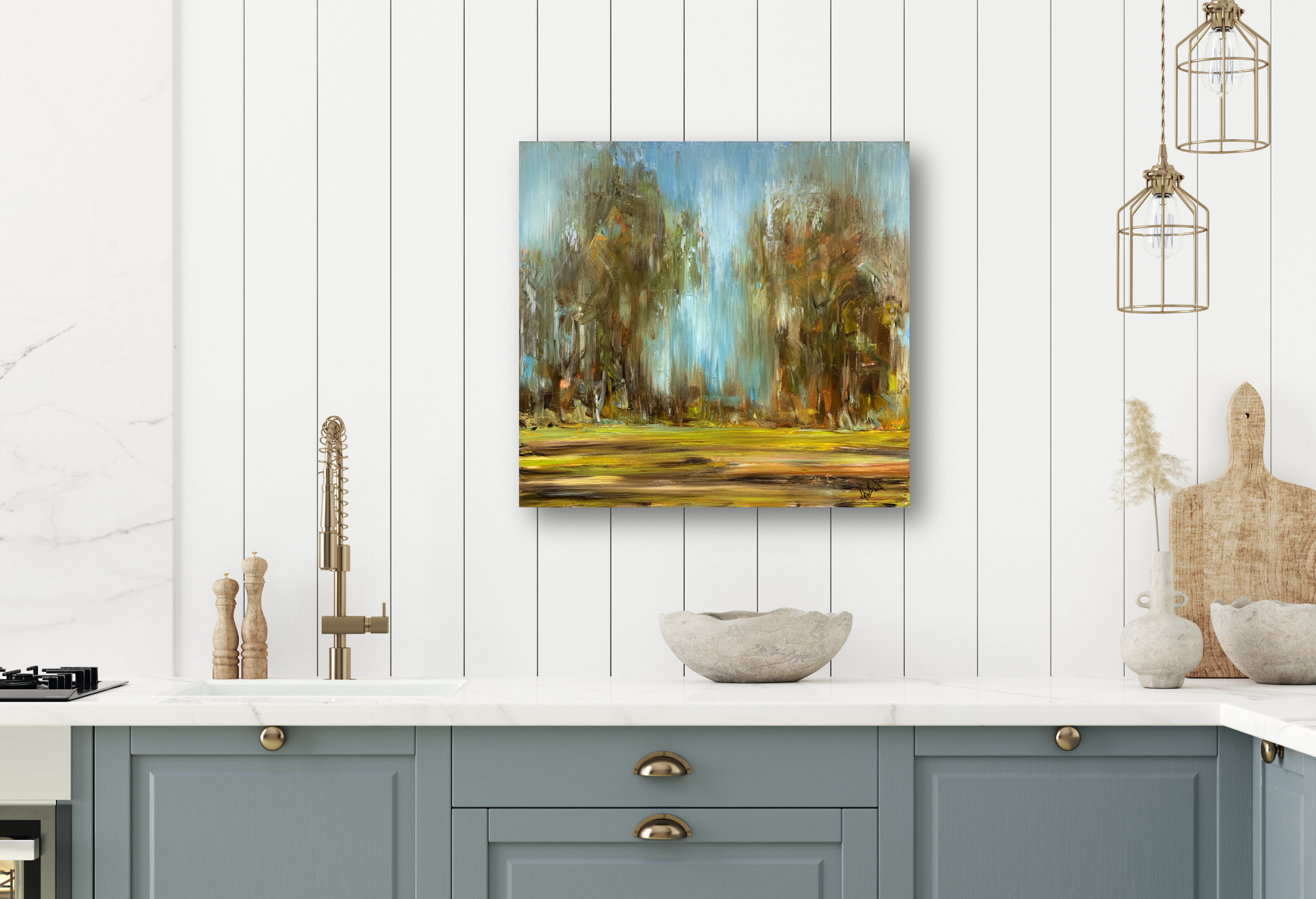 Forest Edge Artist Canvas Enhanced Print by John Beard Collection - product image 4 for Resin Society