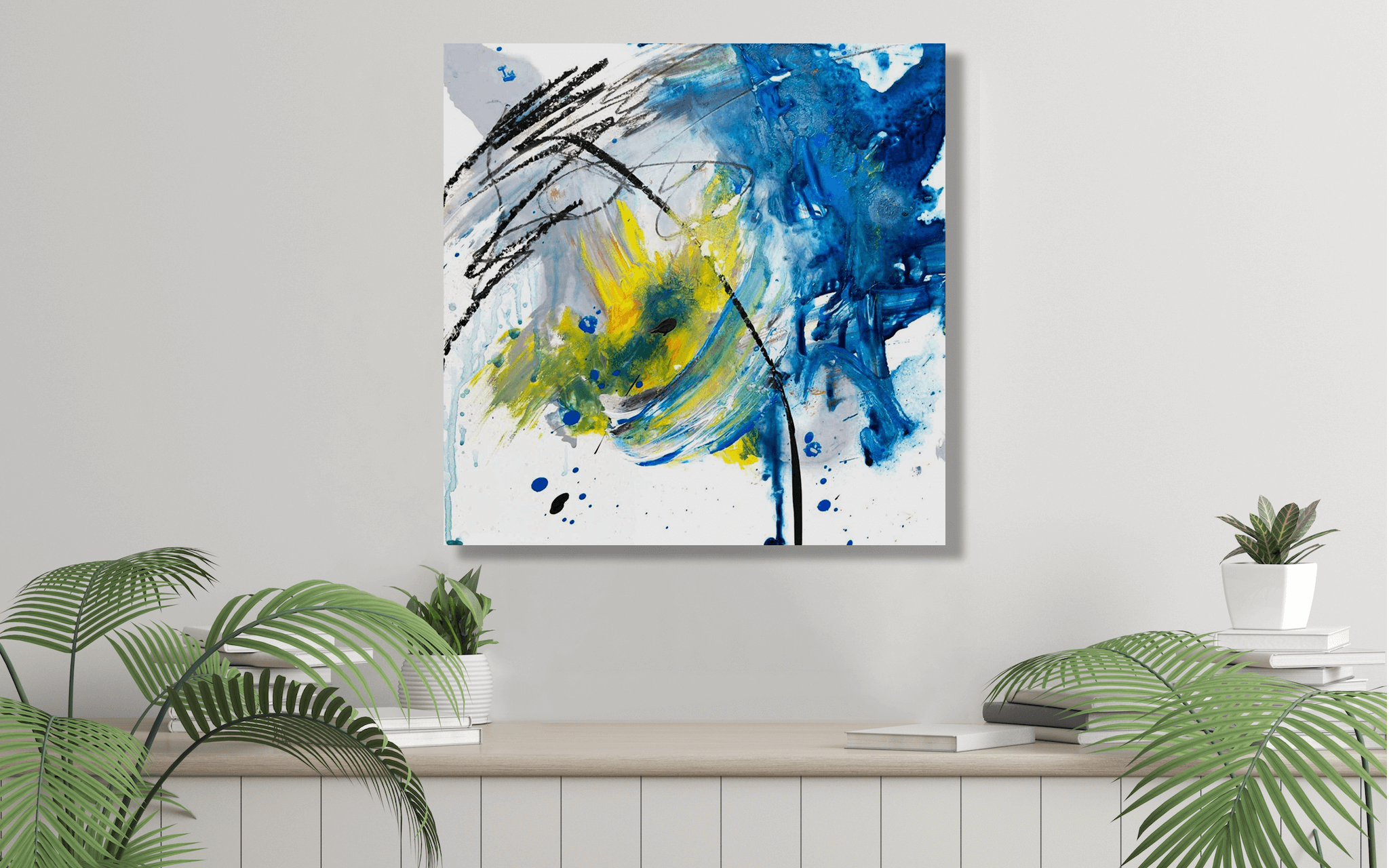 Fushite Artist Enhanced Canvas Print by John Beard Collection - product image 4 for Resin Society